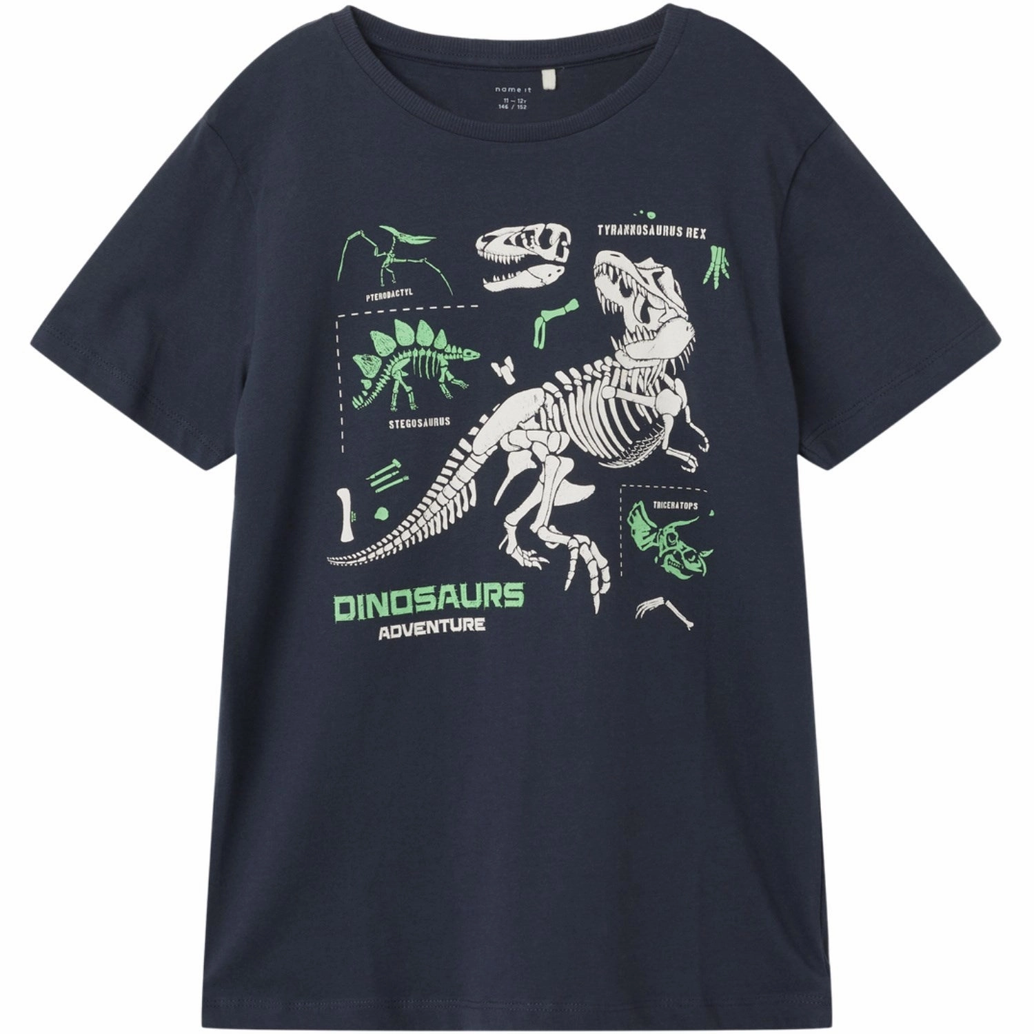 Name It India Ink Karletto T-Shirt Heather Texture Finish