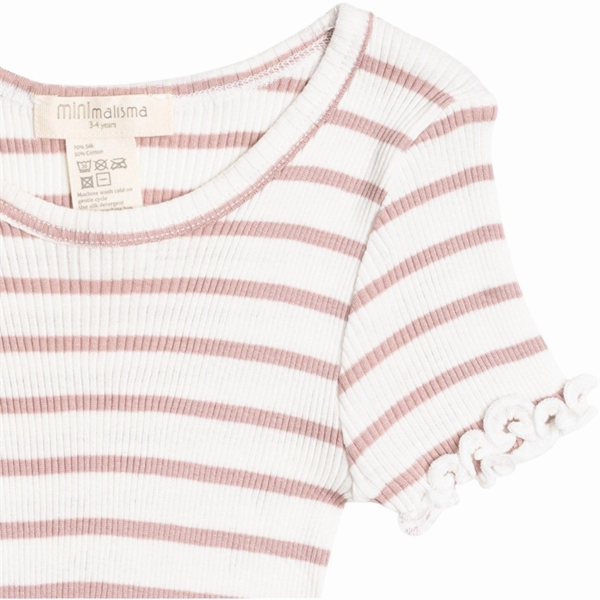 Stretch Fit Technology Subtle design Minimalisma Blomst Blouse Dusty Stripes