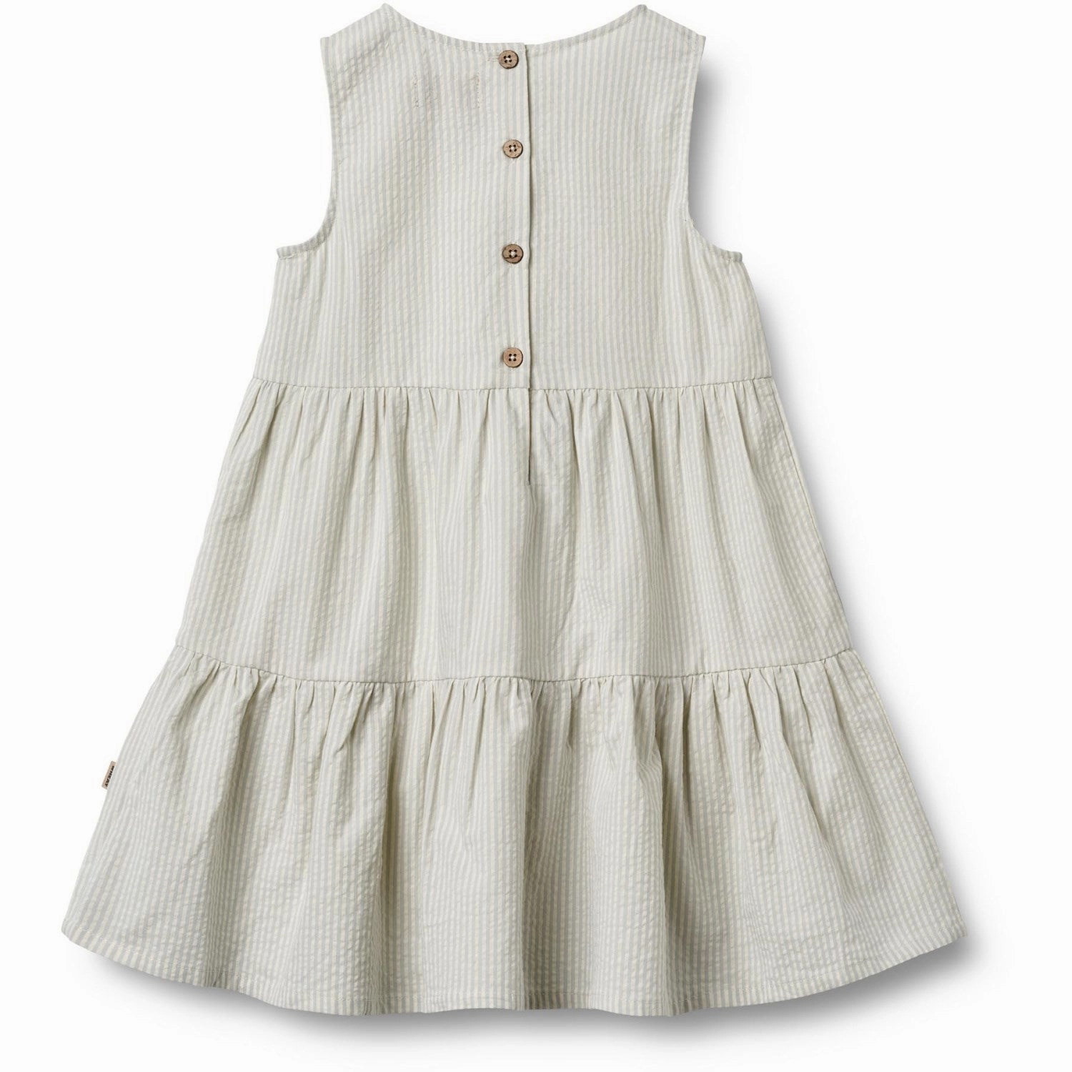 Wheat Summer Blue Stripe Dress Luise LowProfileZipper Pure Aesthetic