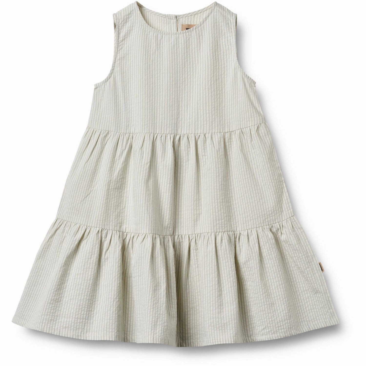 Simplistic Mood Seasonal Style Wheat Summer Blue Stripe Dress Luise