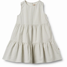 Simplistic Mood Seasonal Style Wheat Summer Blue Stripe Dress Luise