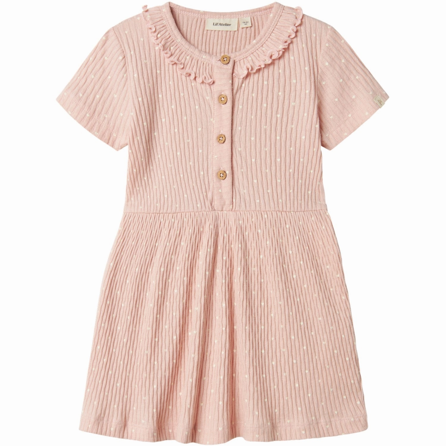 Lil'Atelier Peach Whip Fiducia Dress Soft Profile Cool Motion