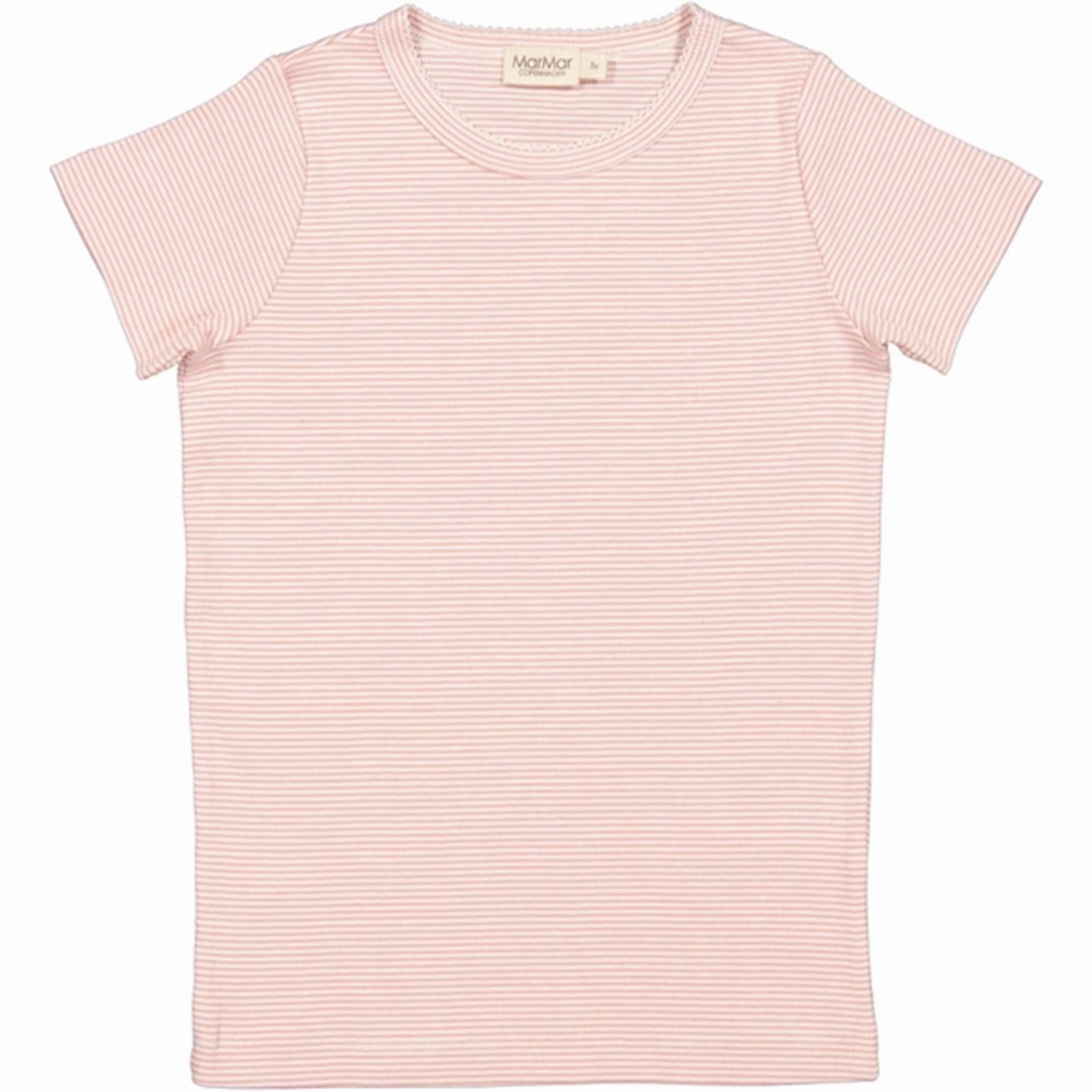 MarMar Modal Fine Rib Evening Sun Stripe Tago T-shirt On-the-Go Fashion