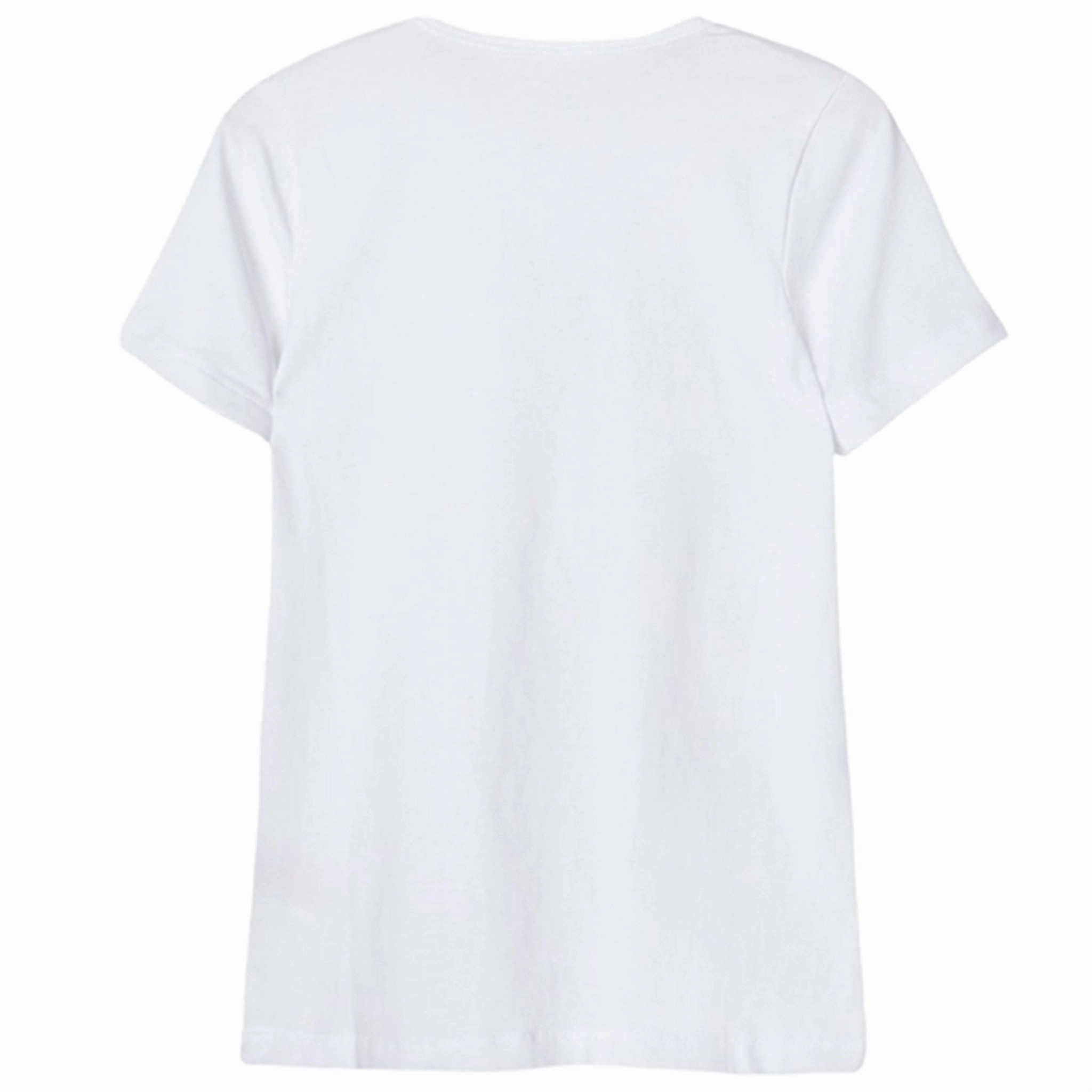 Cozy Style Urban Fashion Look Name it Bright White Slim T-Shirt 2-pack Noos