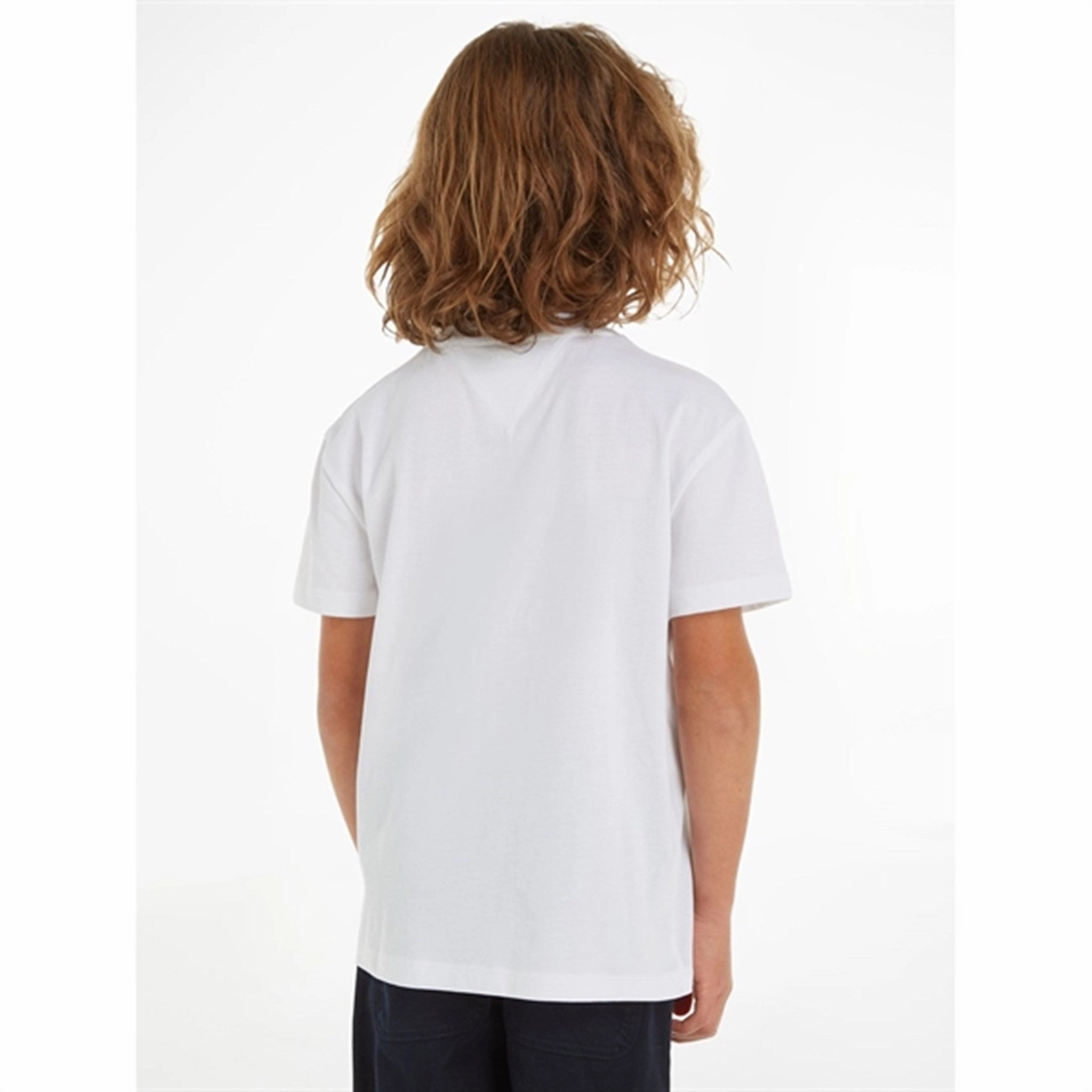 Tommy Hilfiger 1985 Varsity T-Shirt White Practical Wear Soft Fit Wear