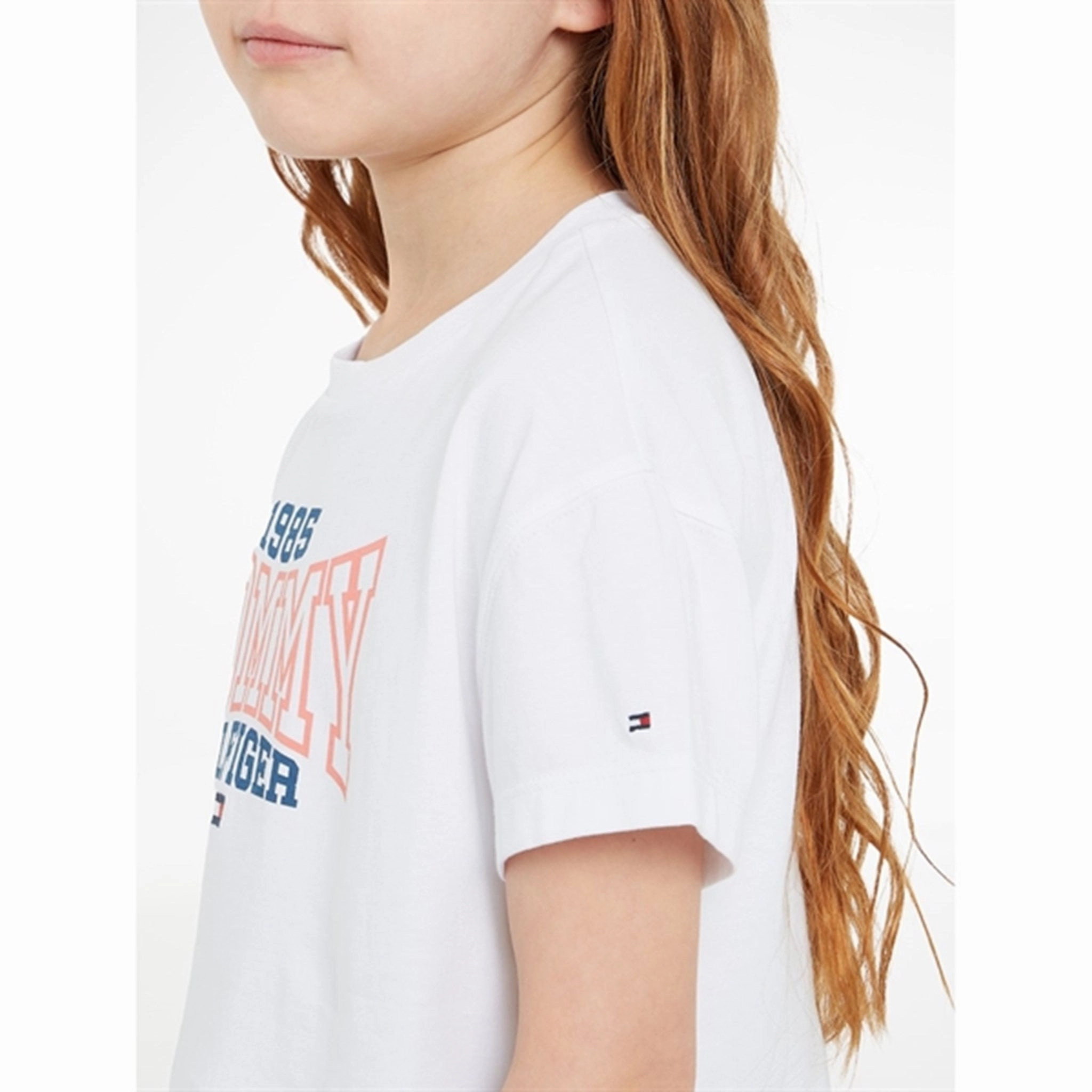 Breathable Comfort Tommy Hilfiger 1985 Varsity T-Shirt White