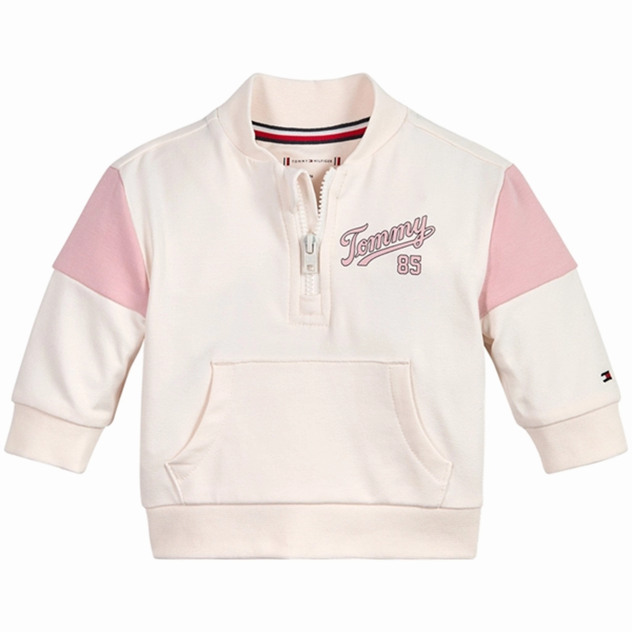 Dynamic Performance Vibration Dampening Tech Tommy Hilfiger Baby Colorblock Tracksuit Ancient White Colorblock