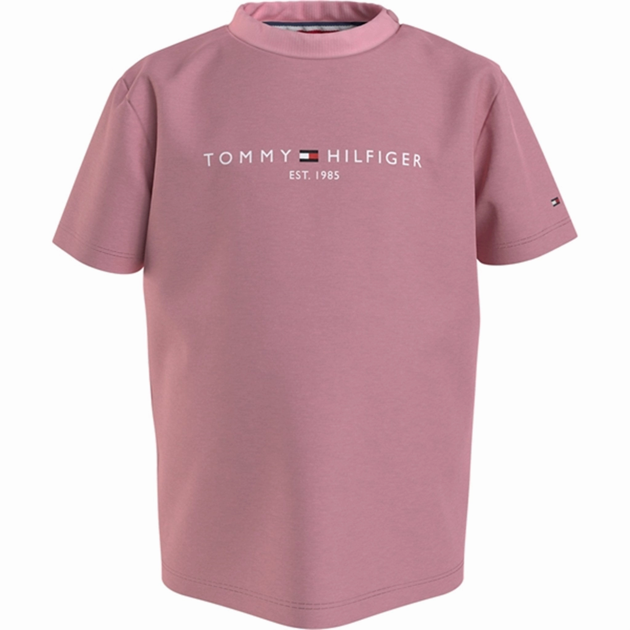 High-End Option Simple Cut Tommy Hilfiger Baby Essential Short Set Broadway Pink
