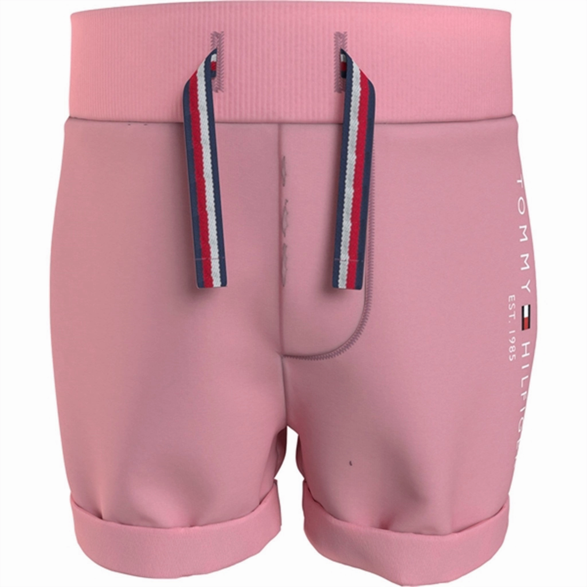 Street Style Tommy Hilfiger Baby Essential Short Set Broadway Pink