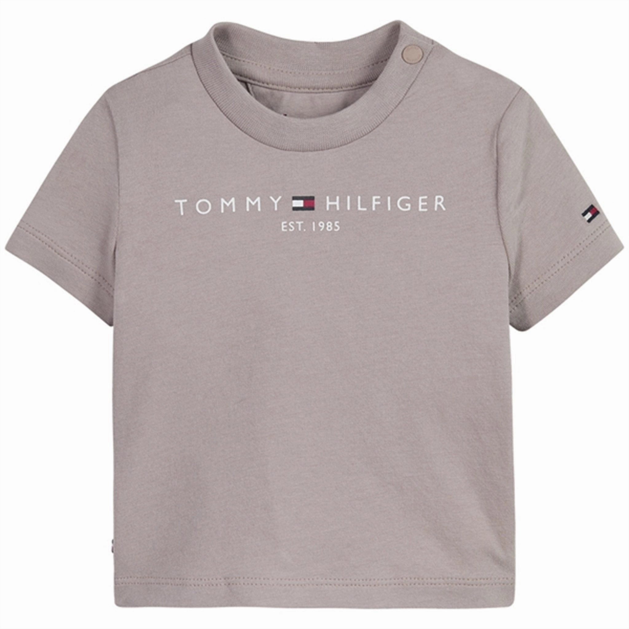 simple design City Casual Tommy Hilfiger Baby Essential T-Shirt Brandons Stone
