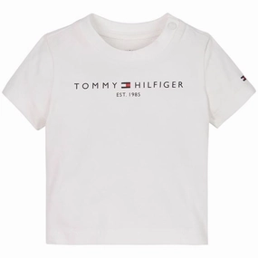 LayeredSleeveConstruction Tommy Hilfiger Baby Essential T-shirt White