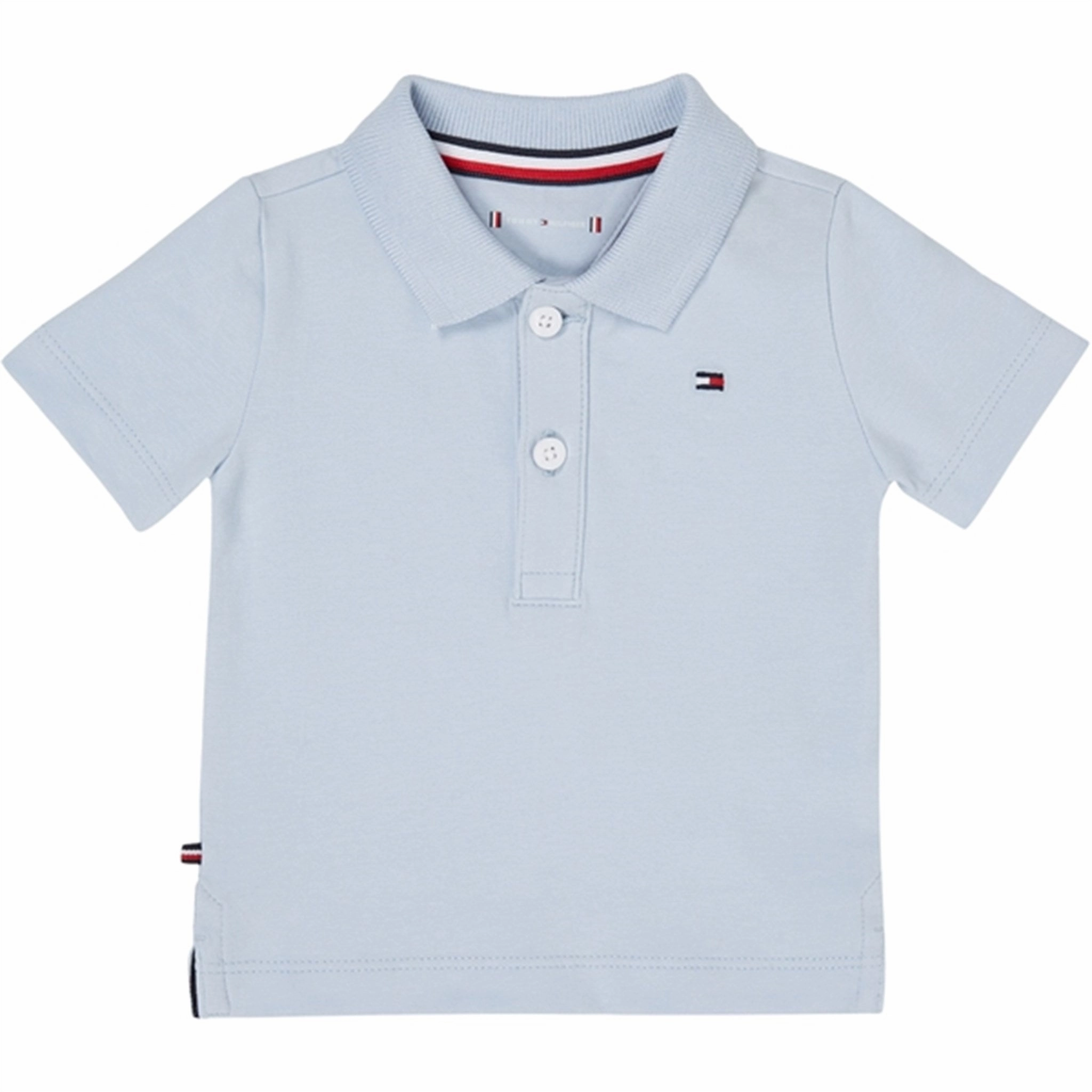Tommy Hilfiger Baby Flag Polo T-Shirt Breezy Blue Casual Friday