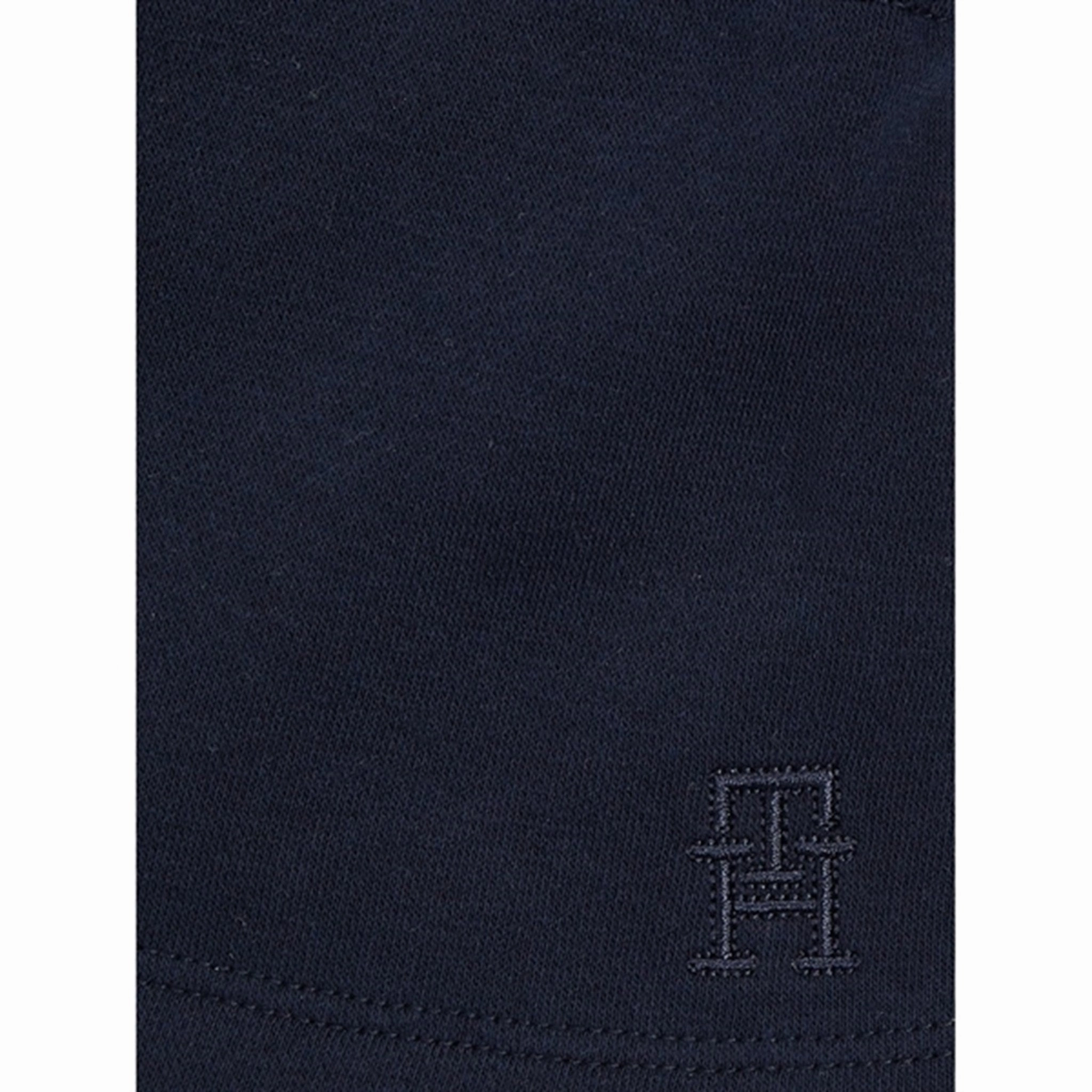 Tommy Hilfiger Baby Lace Collar Dress Desert Sky Pearl-Detail Lightweight Wear