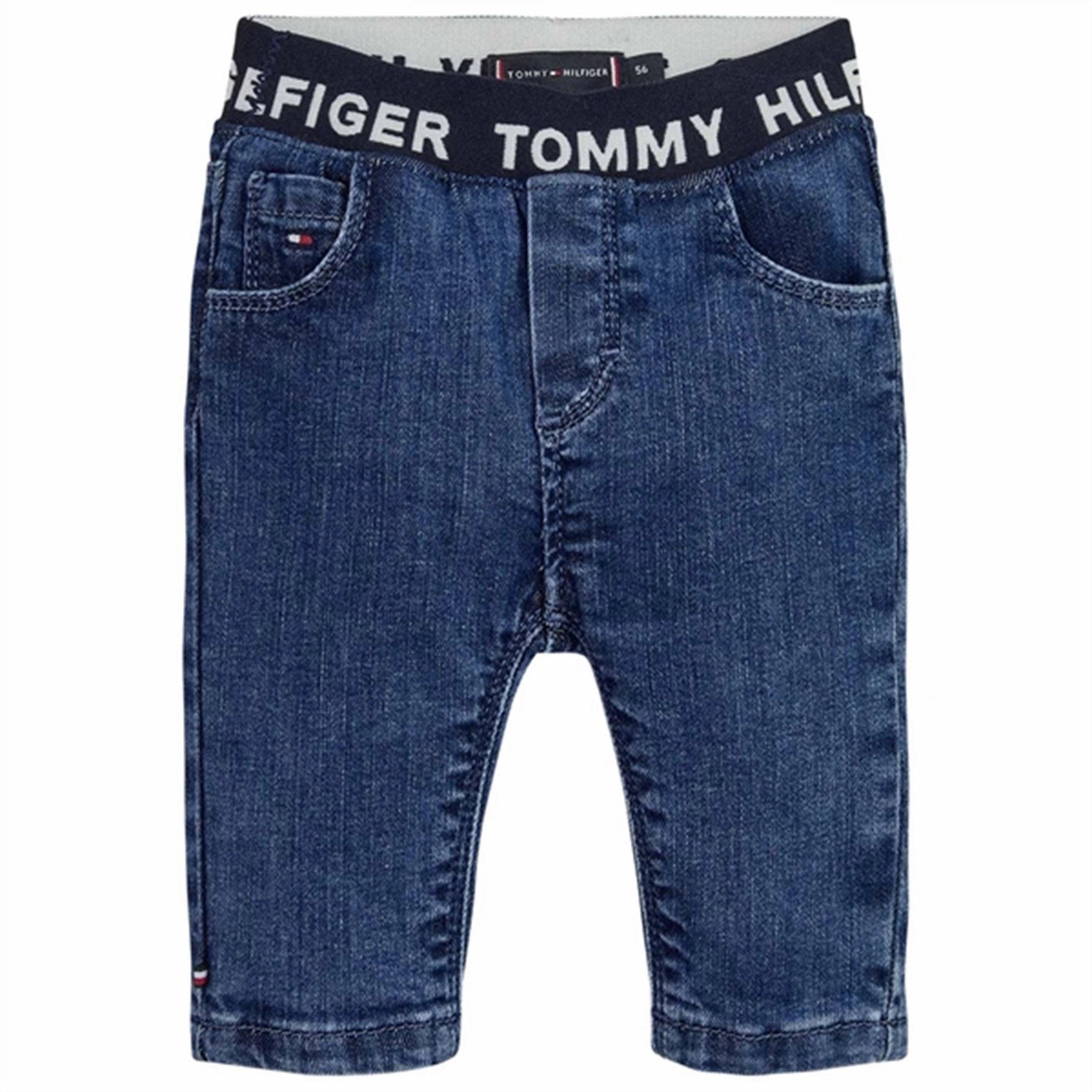 Tommy Hilfiger Baby Pants Denim Medium Breathable Lining System Daily Favorite