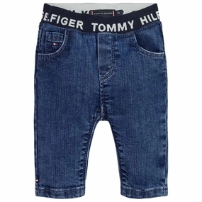 Tommy Hilfiger Baby Pants Denim Medium Breathable Lining System Daily Favorite