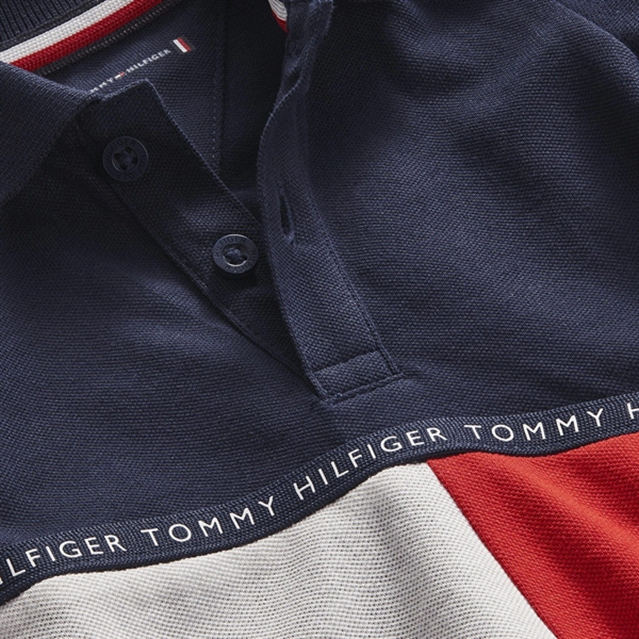 Tommy Hilfiger Baby Tape Polo Twilight Navy Anti Pilling Surface