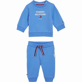 Tommy Hilfiger Baby Th Logo Set Blue Spell Active Lifestyle Gear Multi-Purpose