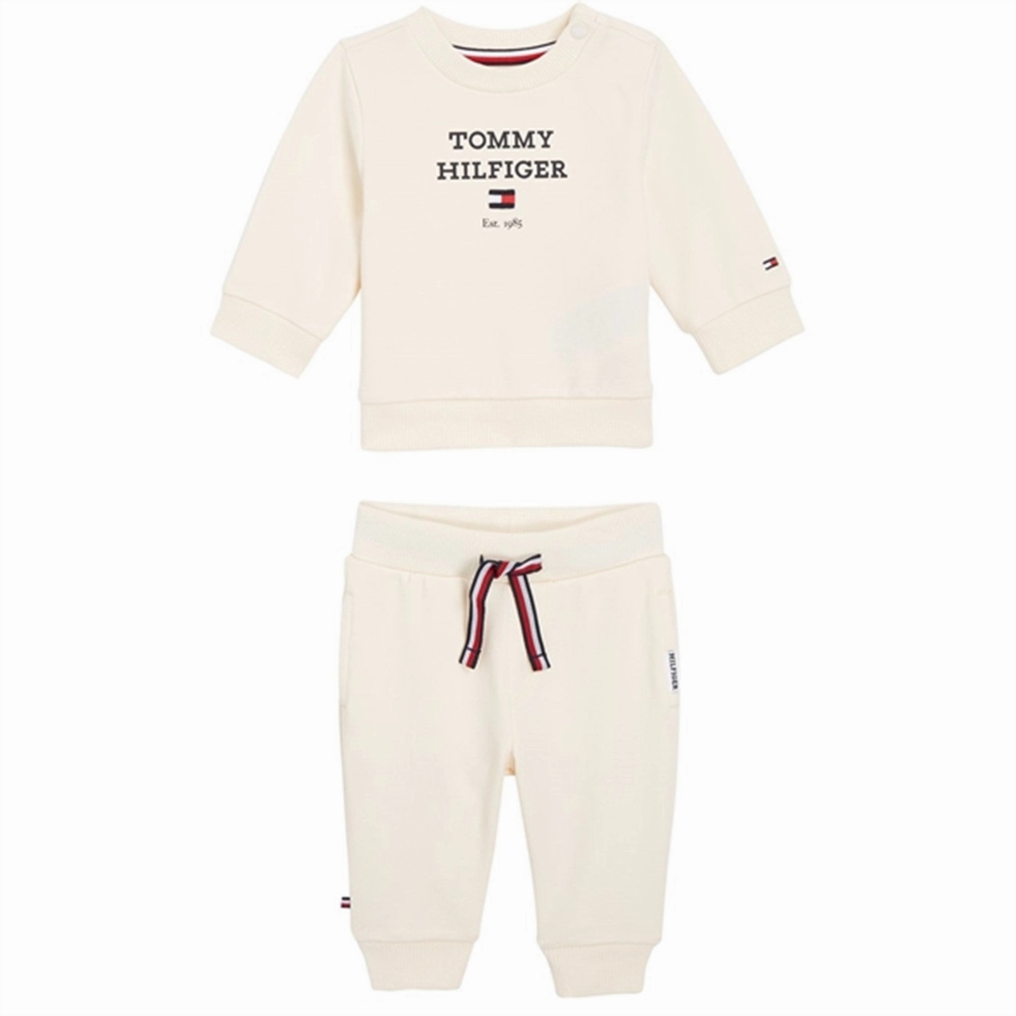 Tommy Hilfiger Baby Th Logo Set Calico mood venue embroidery