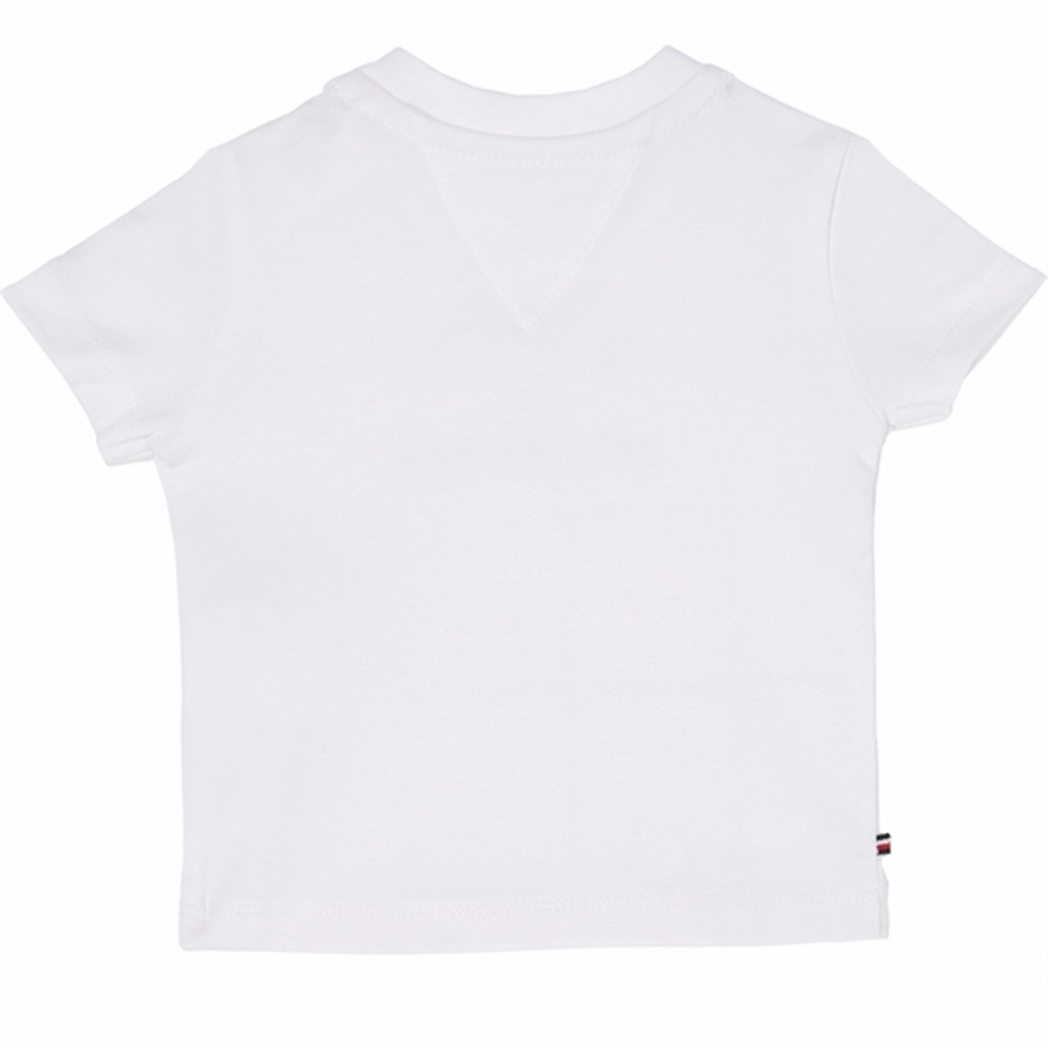 Tommy Hilfiger Baby Th Logo T-Shirt White Stylish piece back to school