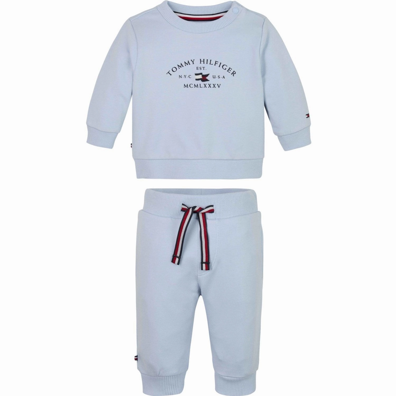 Tommy Hilfiger Breezy Blue Essential 2 Piece Sweat Set Stylish Gear lubricant