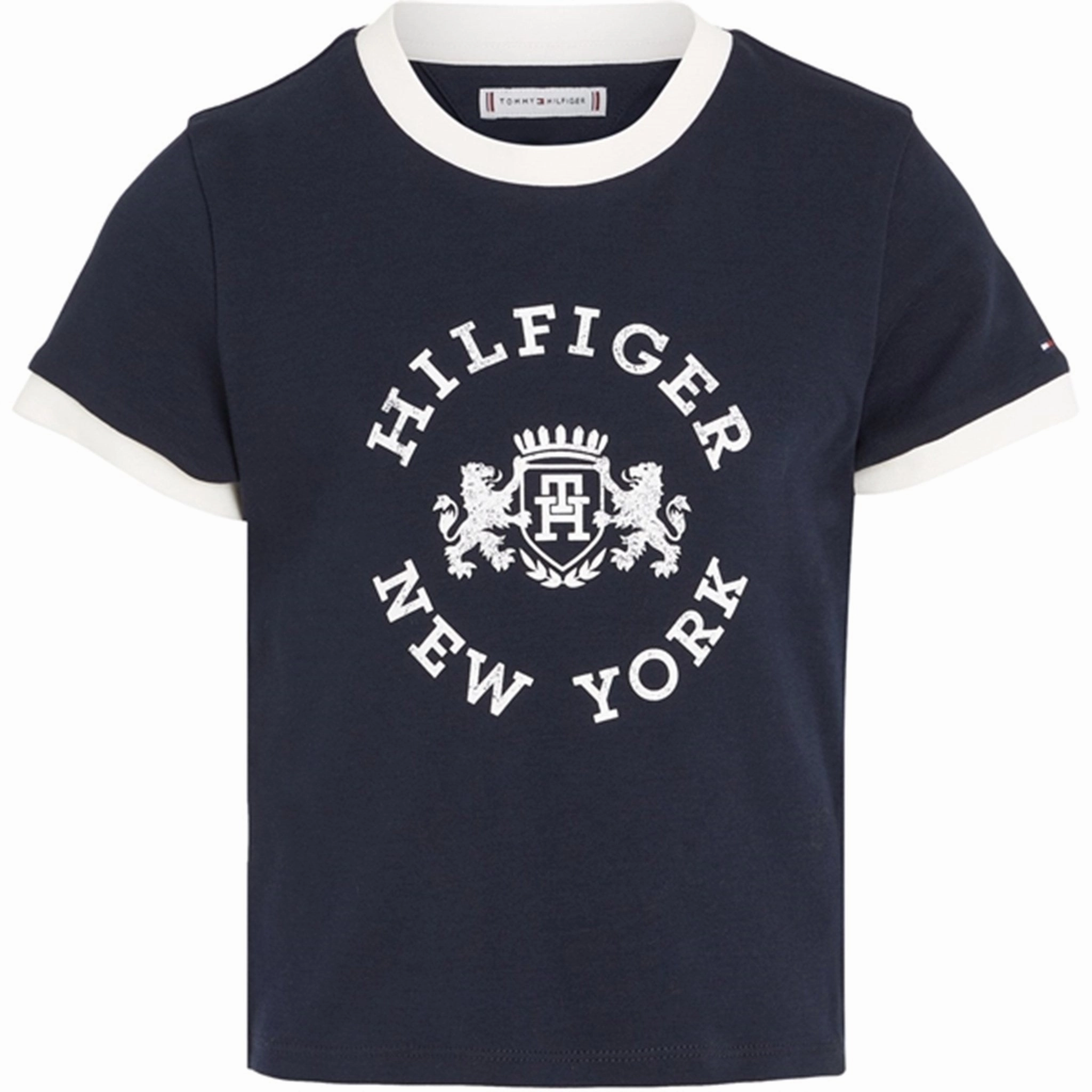 Durable Knitwear Tommy Hilfiger Crest T-Shirt Desert Sky