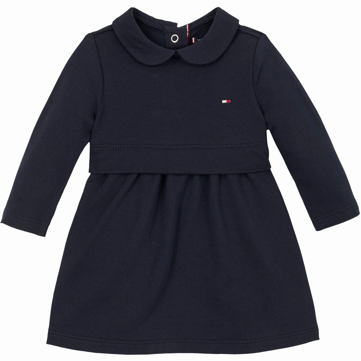 Tommy Hilfiger Dark Night Navy Essential Dress Ls Casual Lines