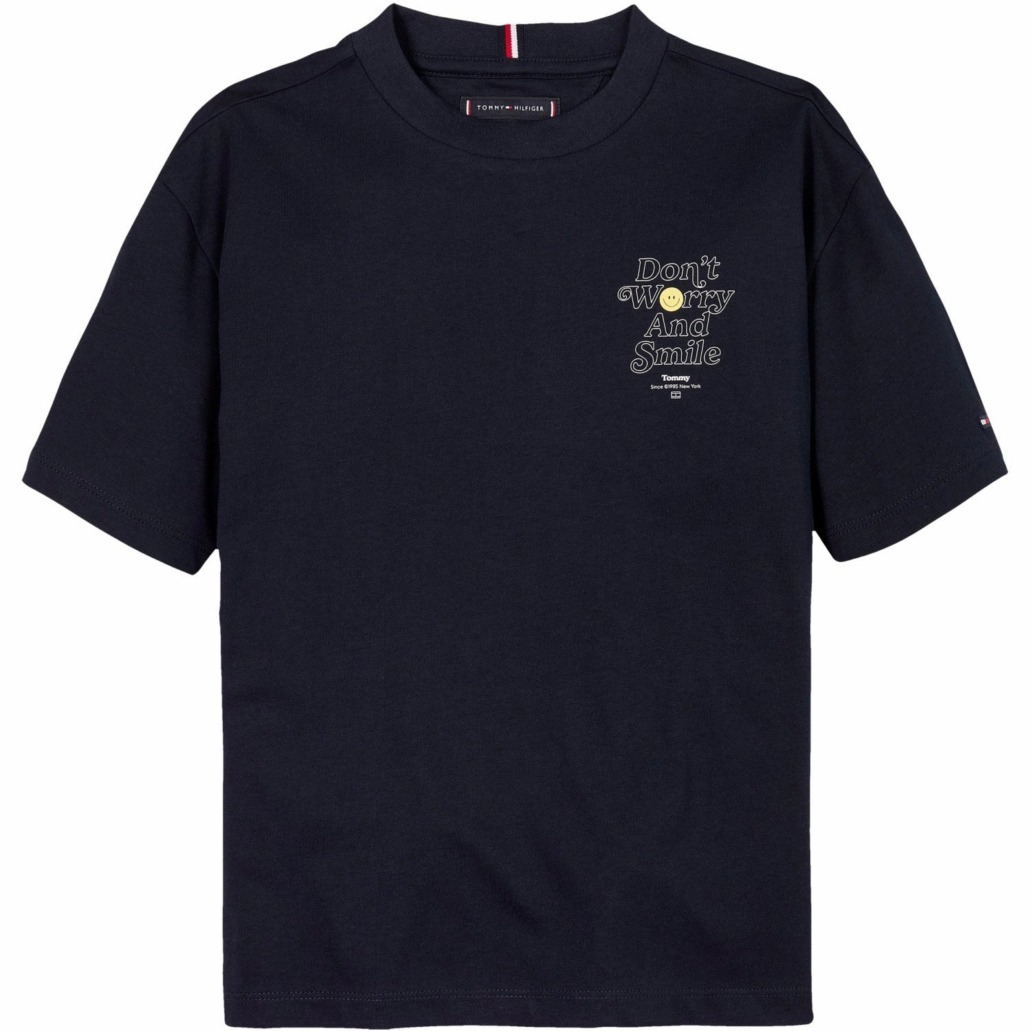Tommy Hilfiger Dark Night Navy Fun Graphic T-Shirt easygoing look Effortless Vibe