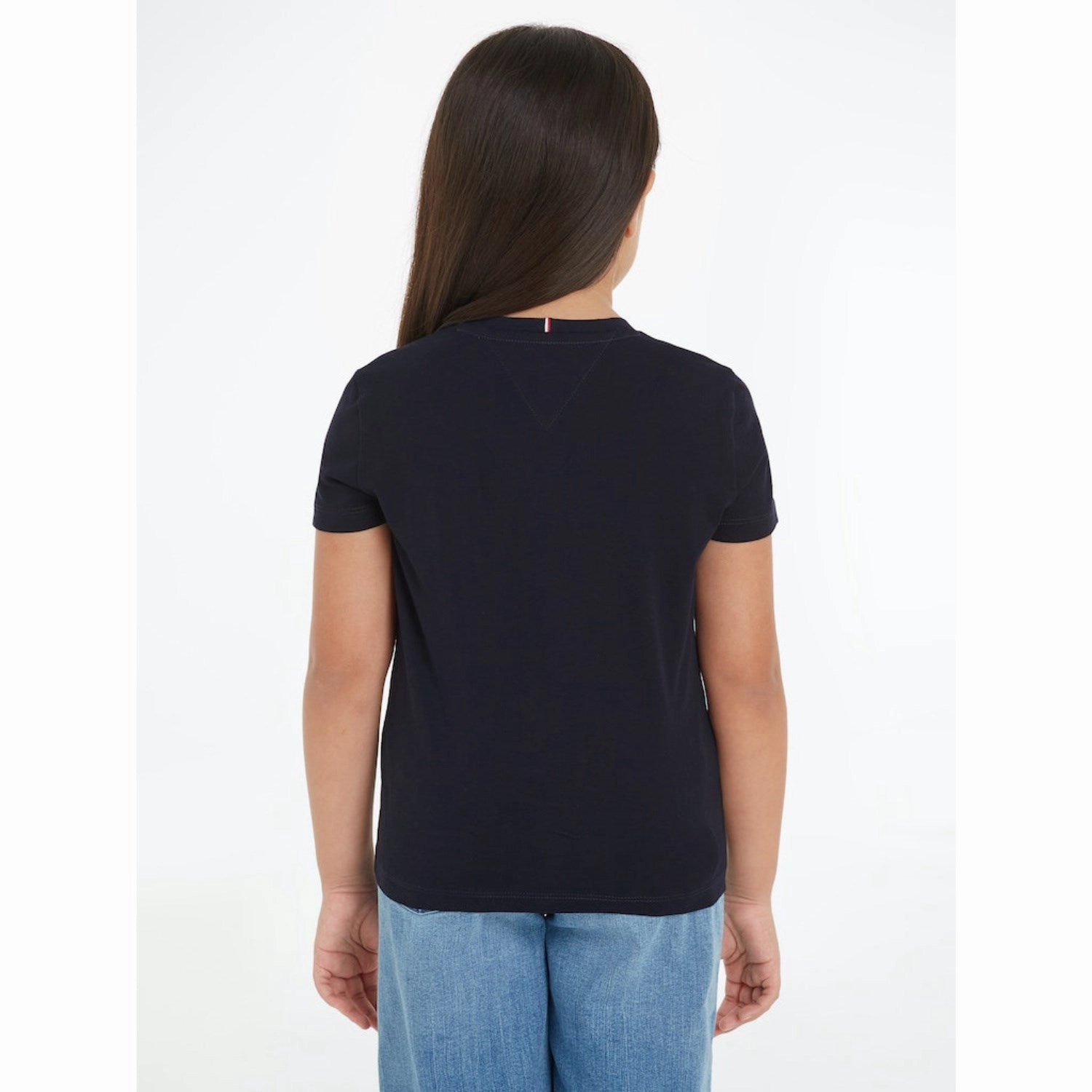 Non Irritating Tags Tommy Hilfiger Desert Sky Hilfiger Ny Foil Reg Tee Ss