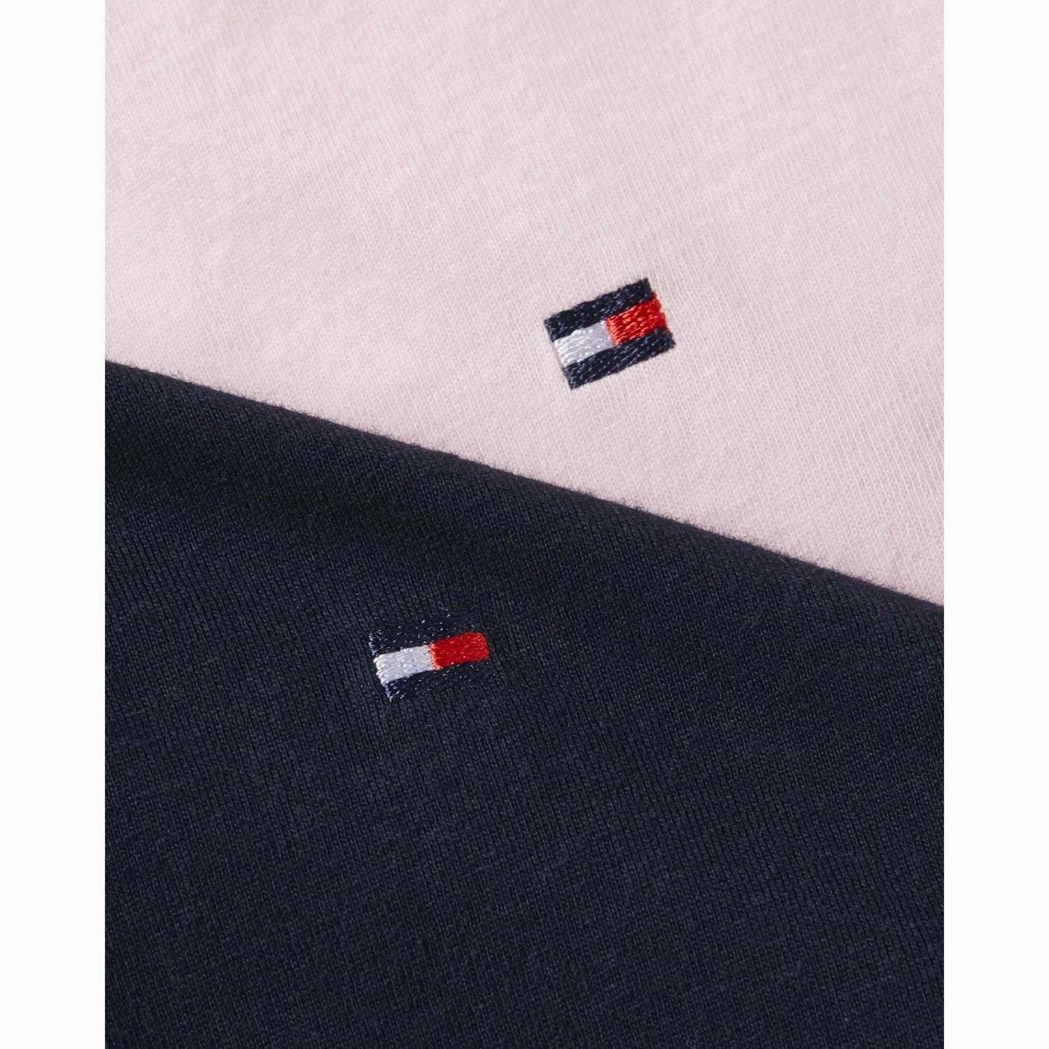 Quick Release Hem Tommy Hilfiger Desert Sky/Light Pink 2 Pk Ls Tee