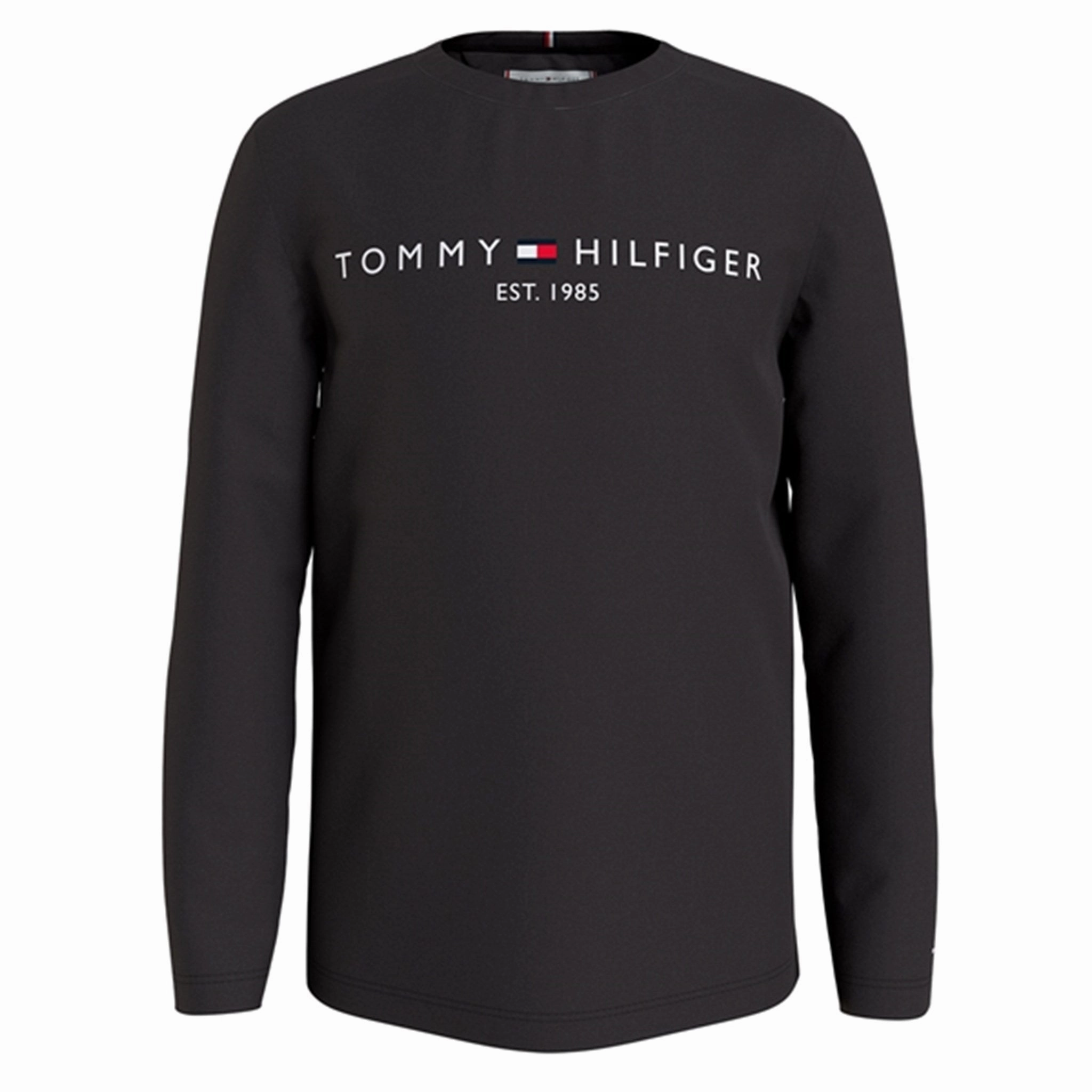 Tommy Hilfiger Essential Blouse Black Effortless Comfort