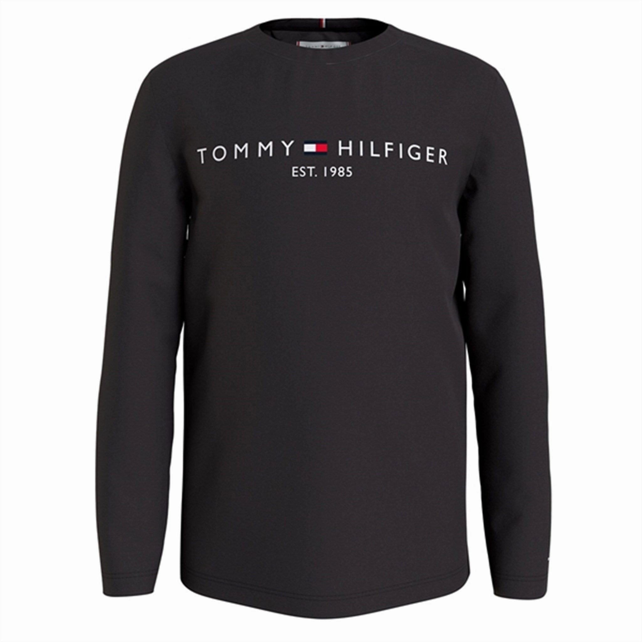 Tommy Hilfiger Essential Blouse Black Unisex Choice Designer Look