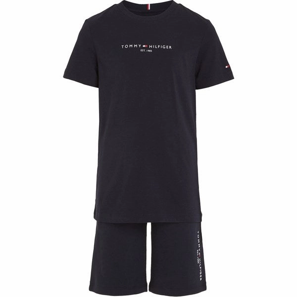 Tommy Hilfiger Essential Sweat Set Desert Sky Simple Wear