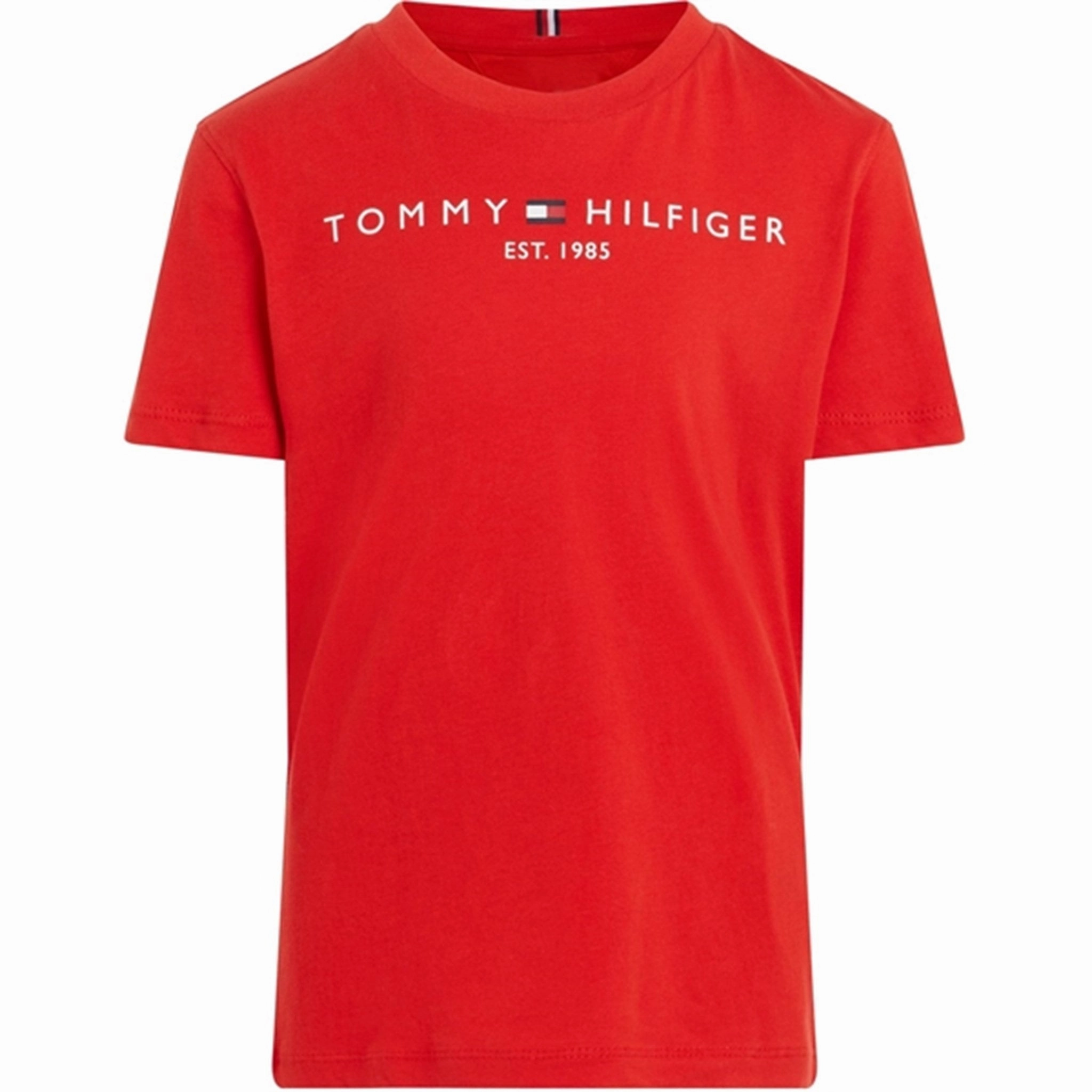 Tommy Hilfiger Essential T-Shirt Deep Crimson safe for skin Fit for Any Season