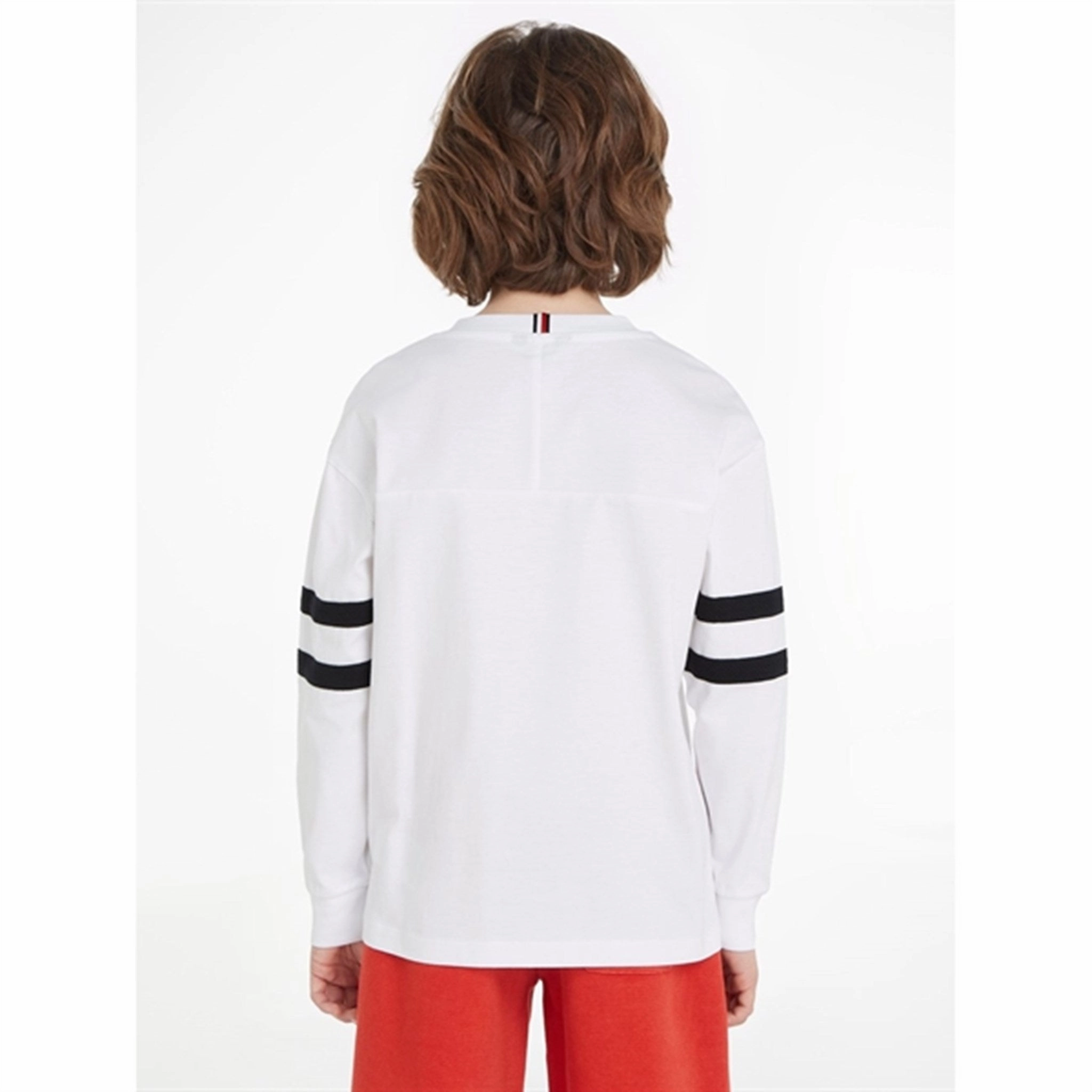 Trendsetting Tommy Hilfiger Hilfiger Script Blouse White