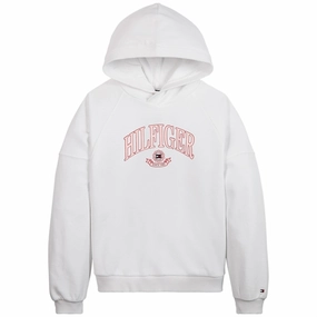 Tommy Hilfiger Hilfiger Varsity Hoodie White Beach Walk