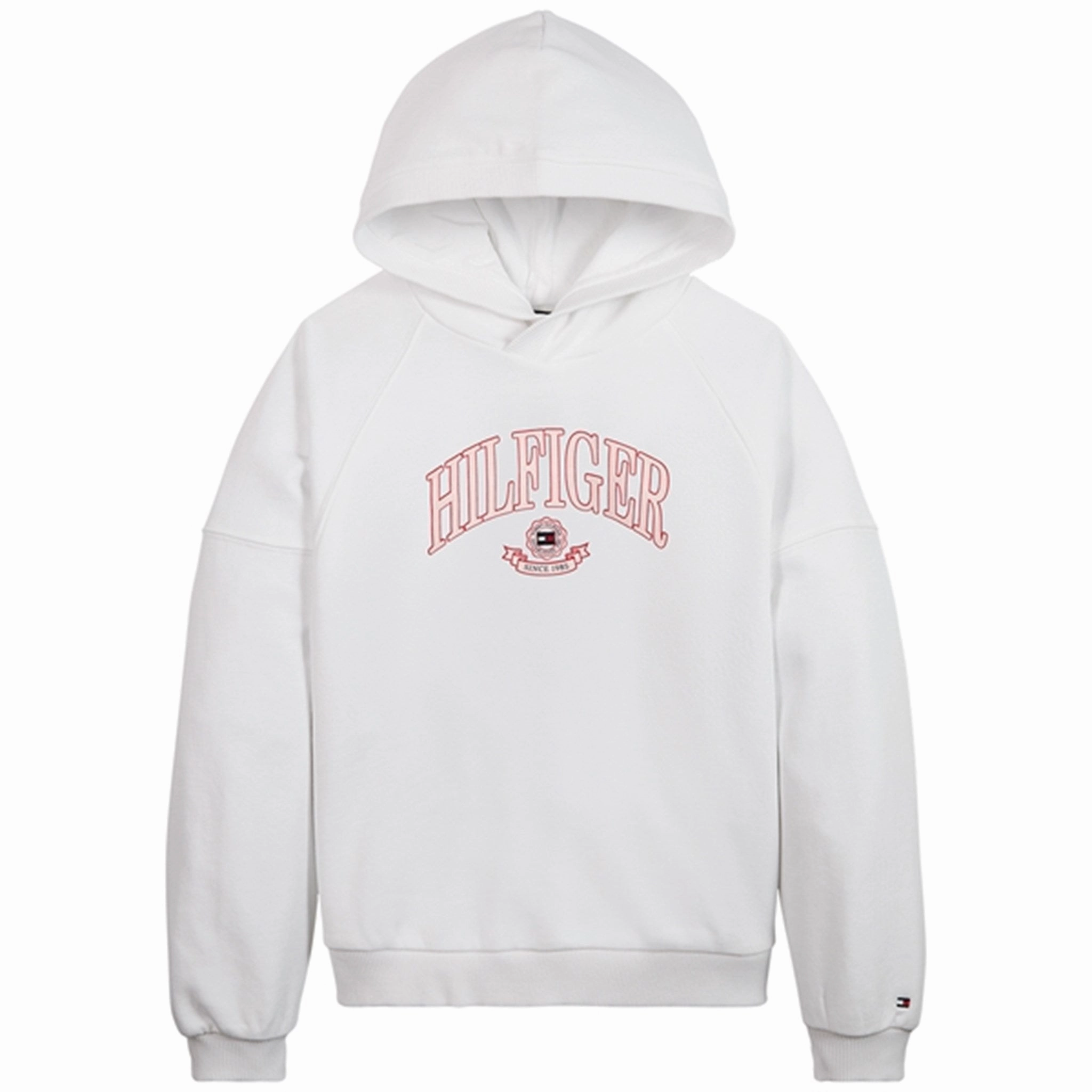 Tommy Hilfiger Hilfiger Varsity Hoodie White semi-formal event Holiday Outfit