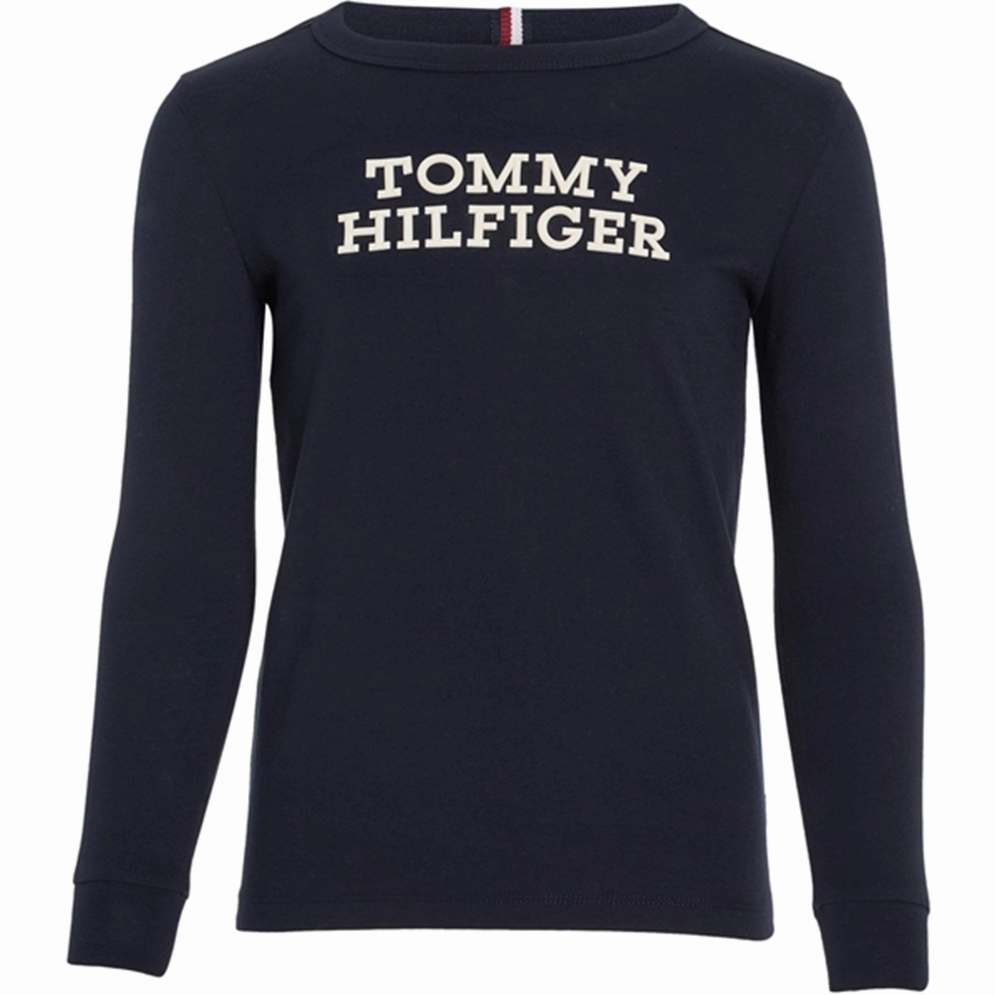 Warm Insulation Night Out Tommy Hilfiger Logo Blouse Desert Sky