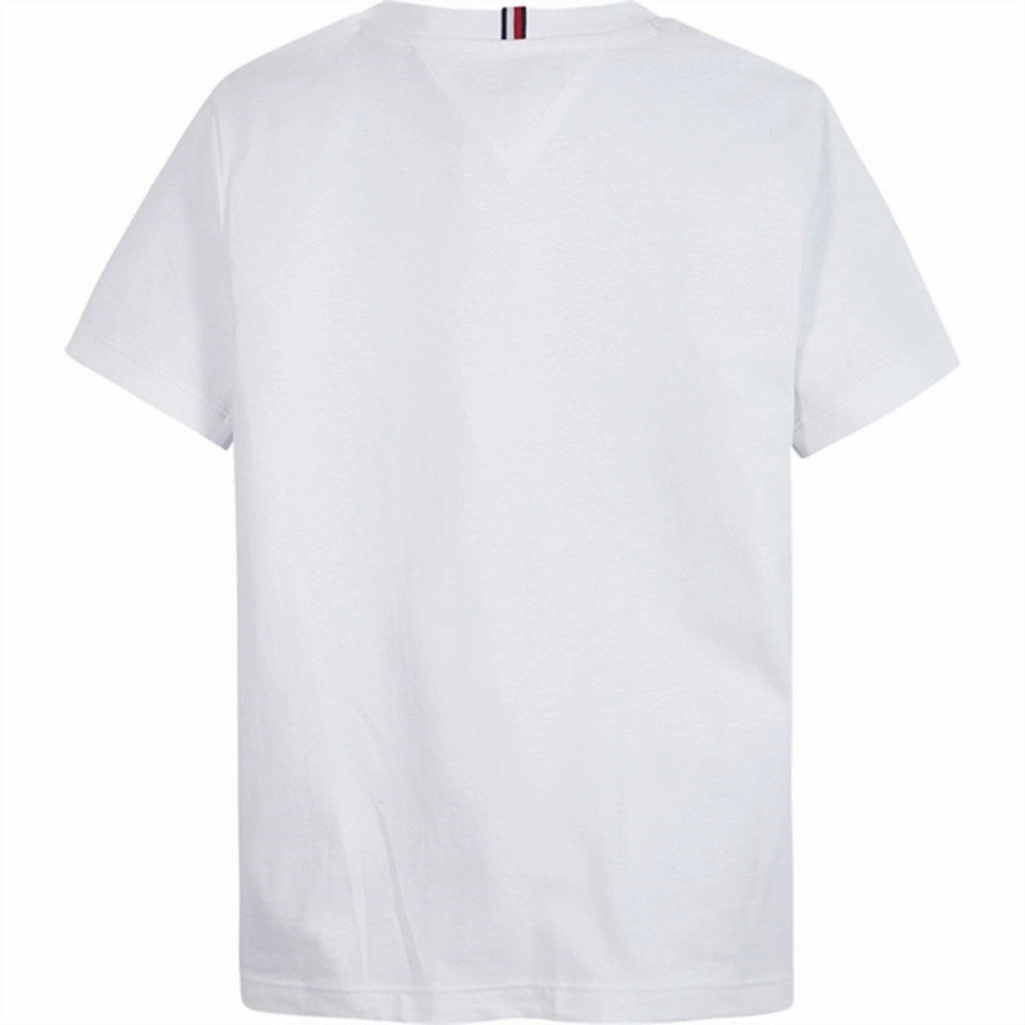 Fashionable Layer Tight Fit Tommy Hilfiger Logo T-shirt White