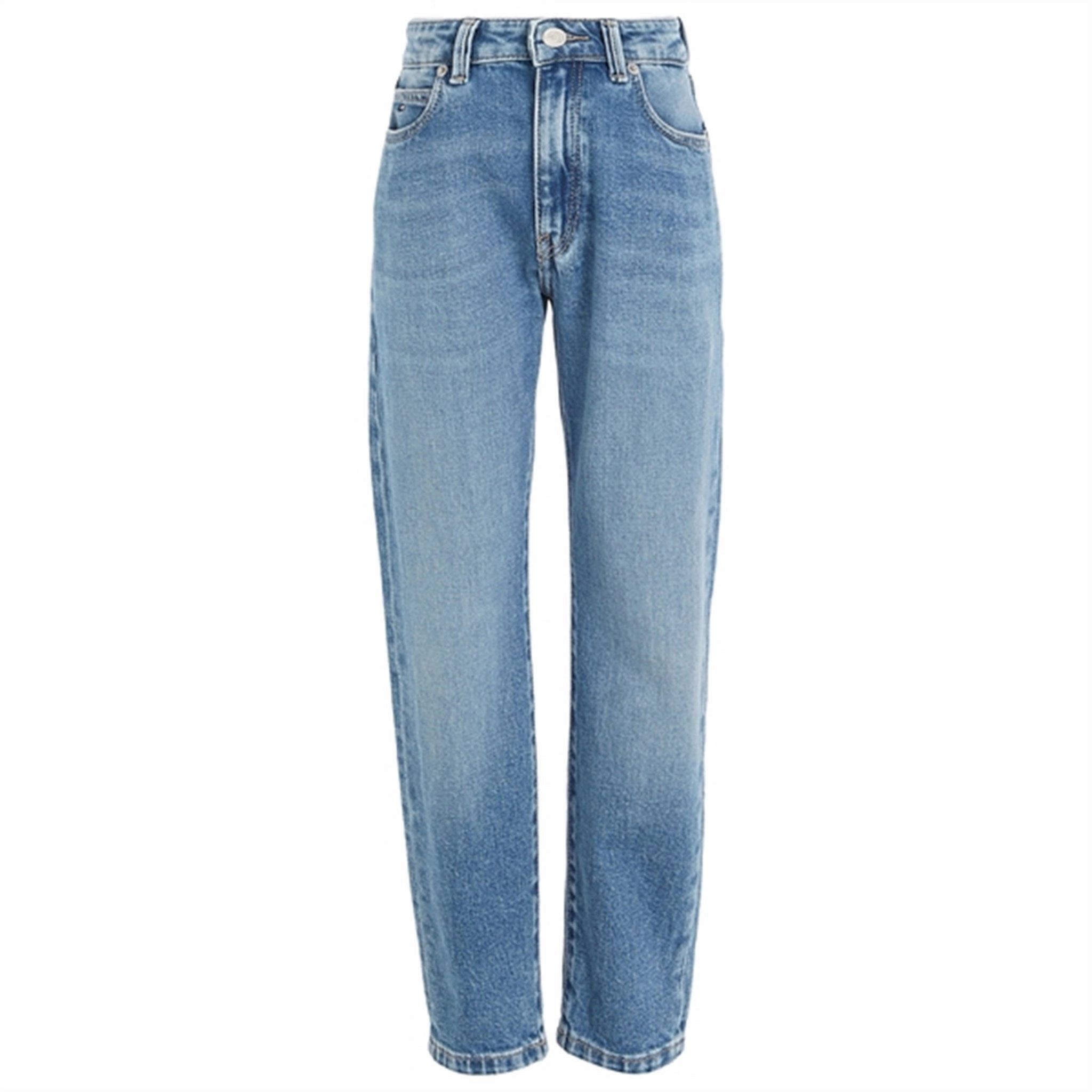 Tommy Hilfiger Modern Straight Mid Blue Wash Jeans Openendmid Weekend Getaway Trend Setter