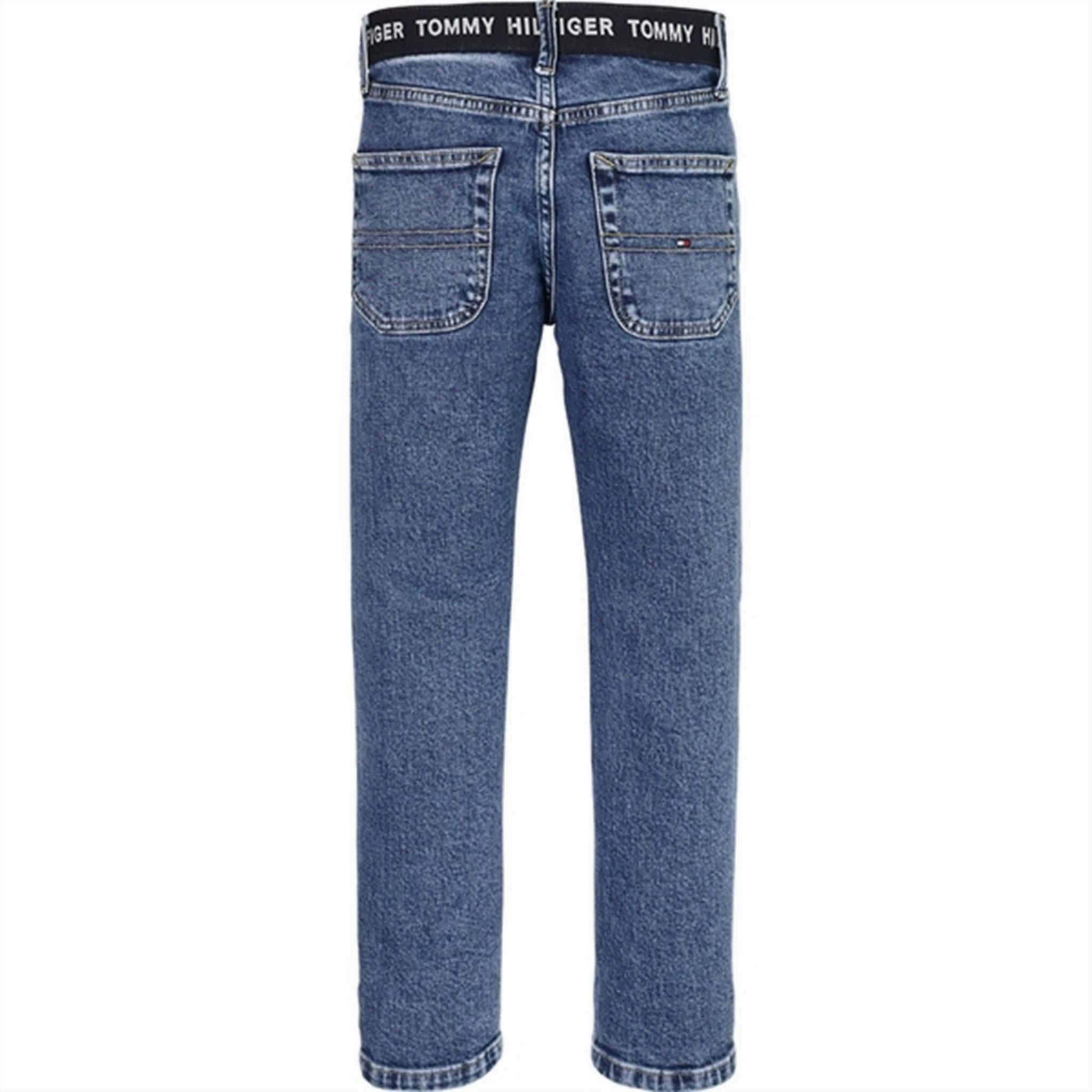 Tommy Hilfiger Modern Straight Tape Jeans Vintagebluelight Functional Fit