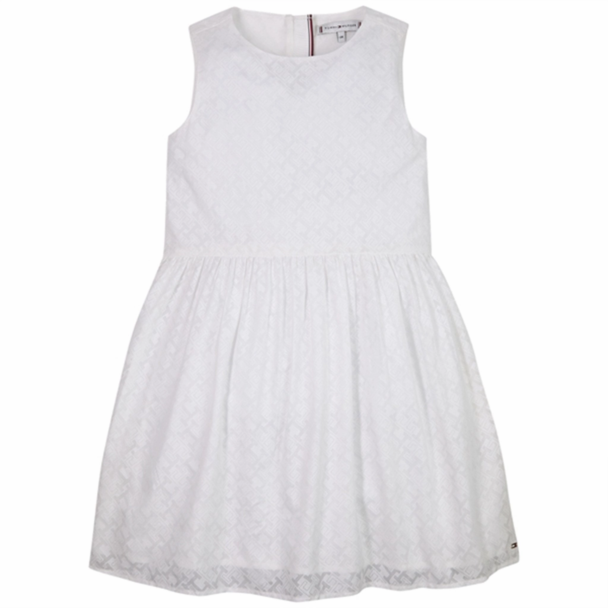 Tommy Hilfiger Monogram Dress White Day Ready Look Modern Ease