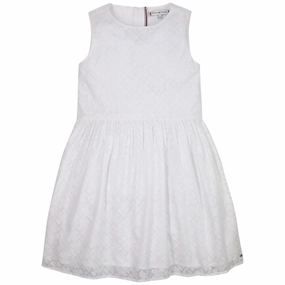 Tommy Hilfiger Monogram Dress White Day Ready Look Modern Ease