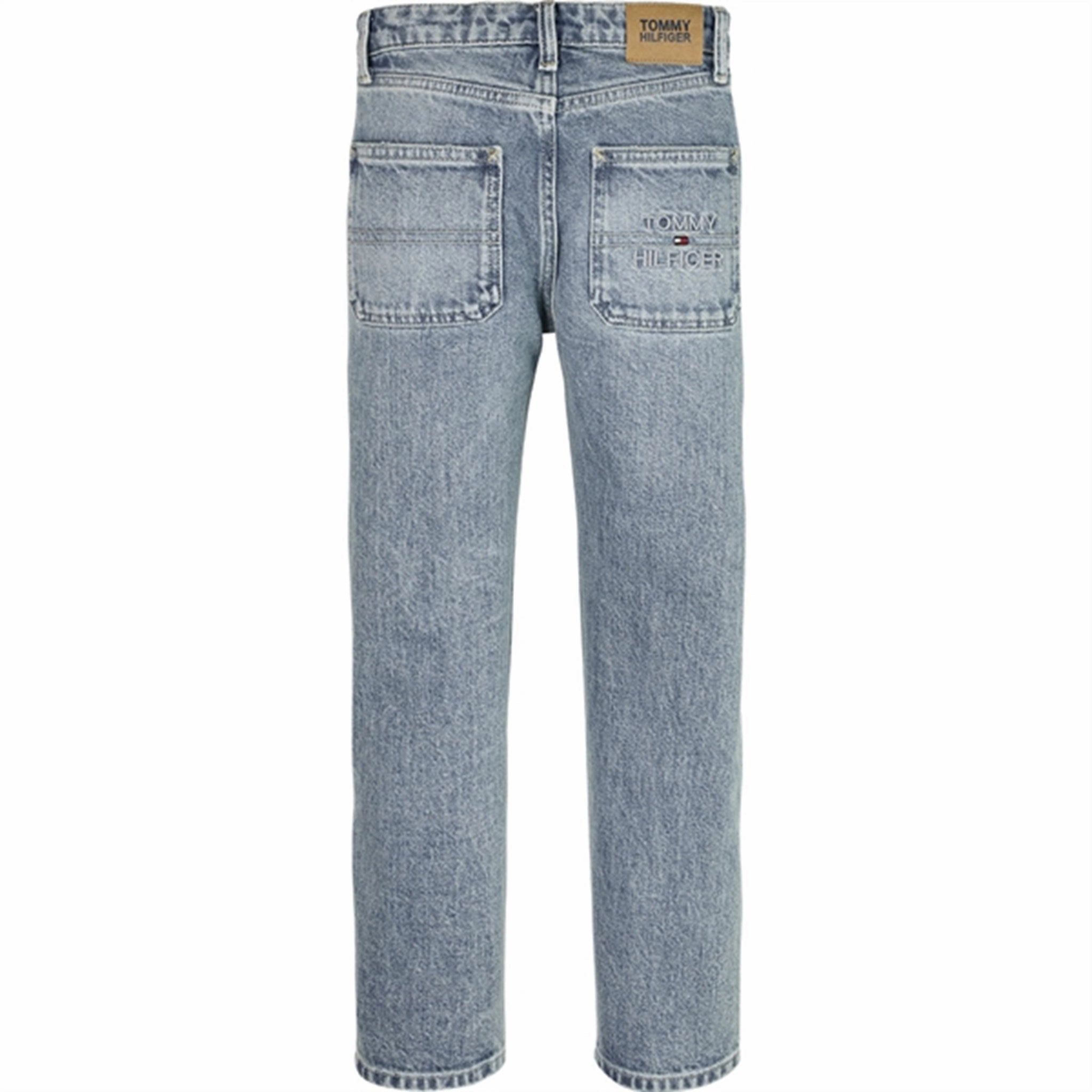 Tommy Hilfiger Skater Jeans Recycledvintagedestr Neutral Fabric