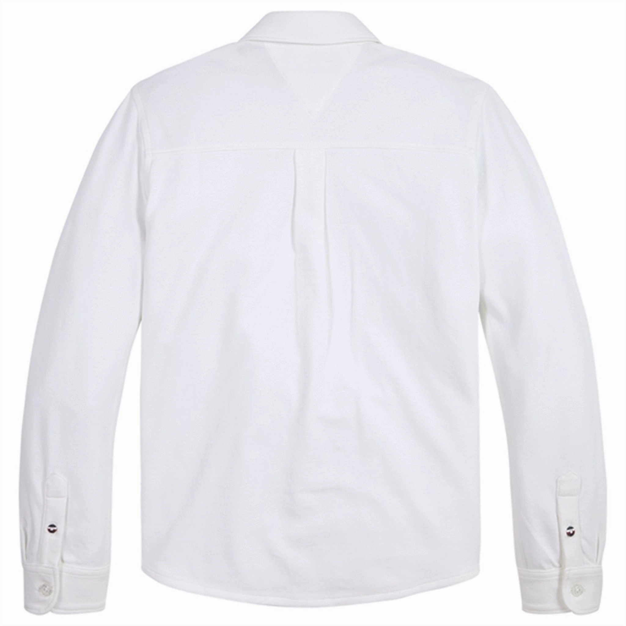 Non Chafe Seams Tommy Hilfiger Stretch Pique Shirt White
