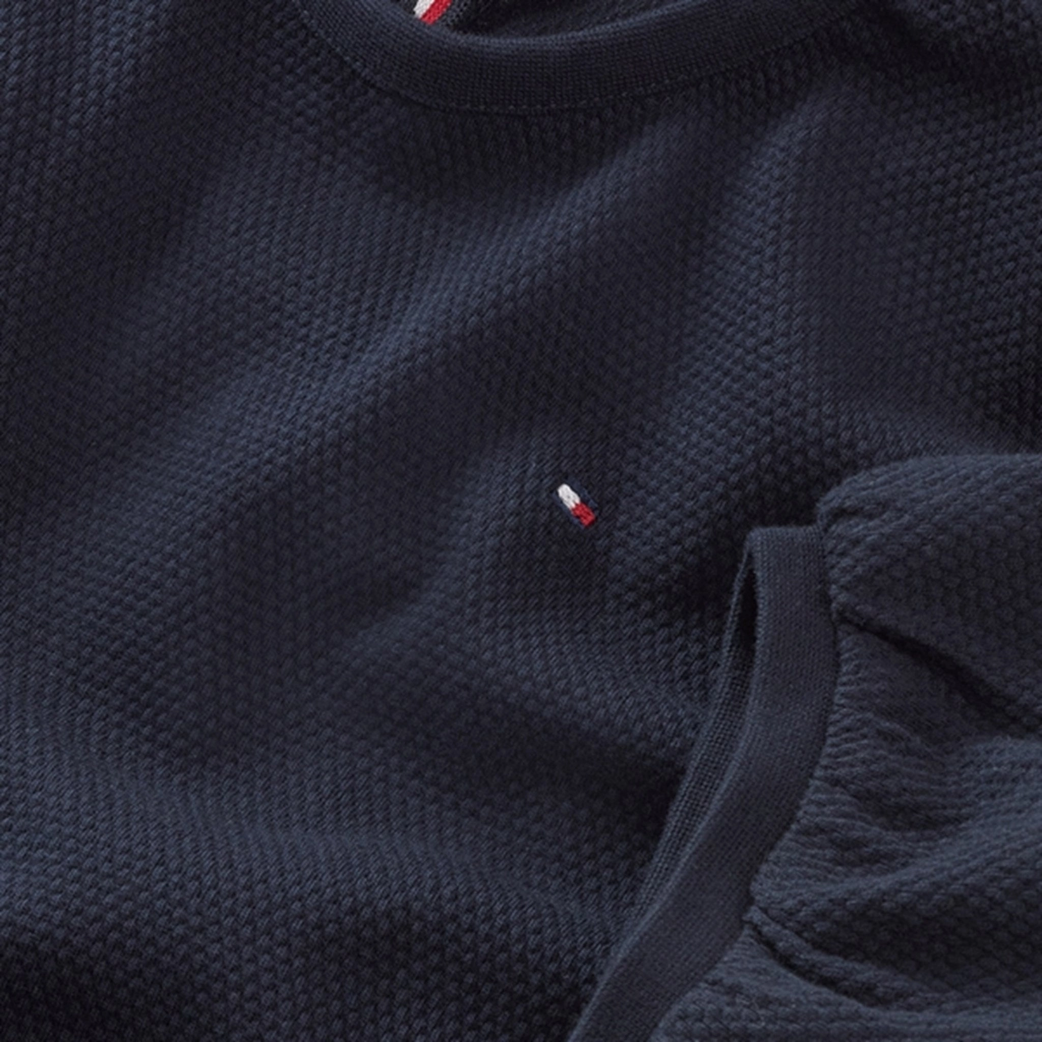 Light Fabrication Tommy Hilfiger Structured Knit Dress Desert Sky