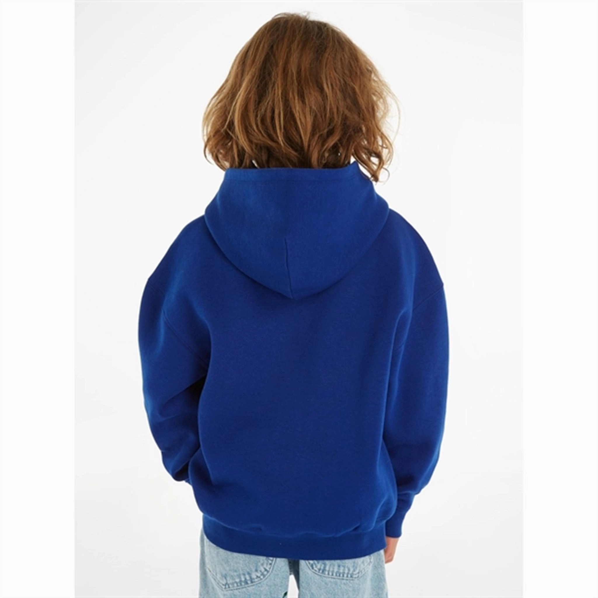 Low Profile Hood Tommy Hilfiger T Varsity Hoodie Navy Voyage