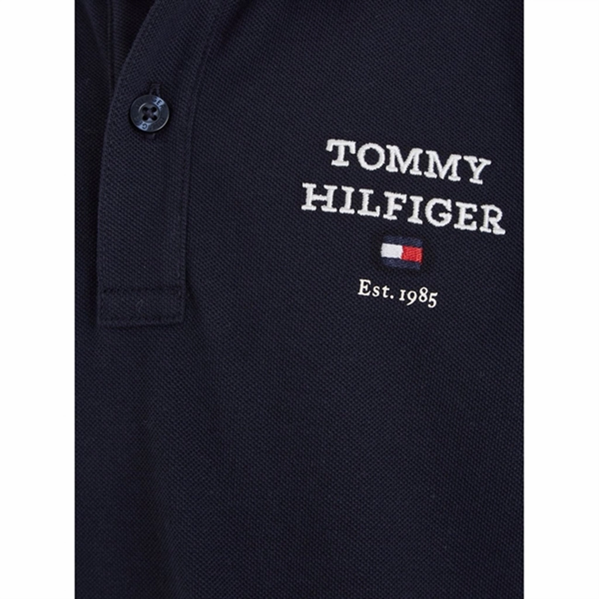 Tommy Hilfiger Th Logo SS Polo Desert Sky Versatile Wardrobe Breathable fabric