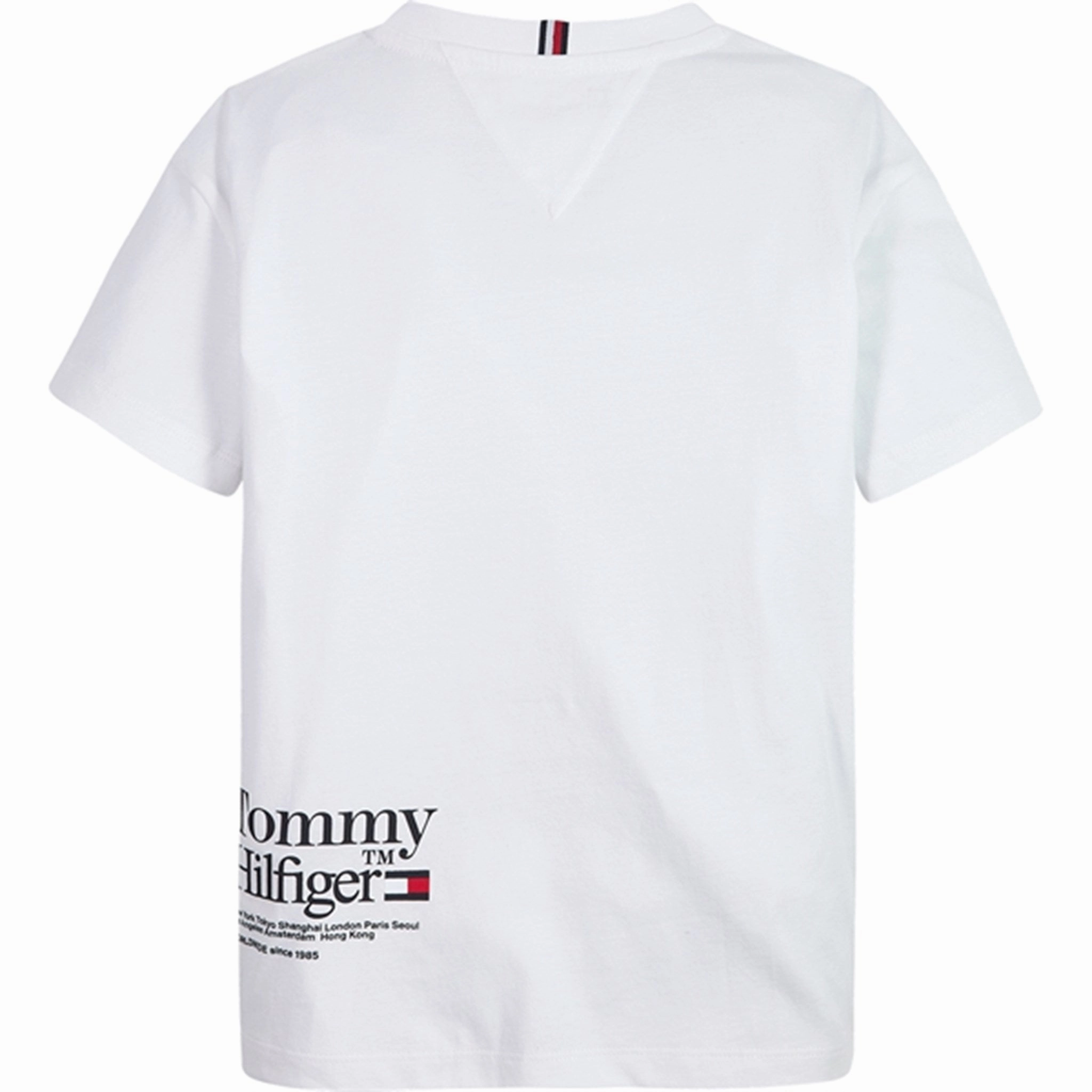 Tommy Hilfiger Timeless Tommy T-shirt White Short Sleeve Relaxed fit style