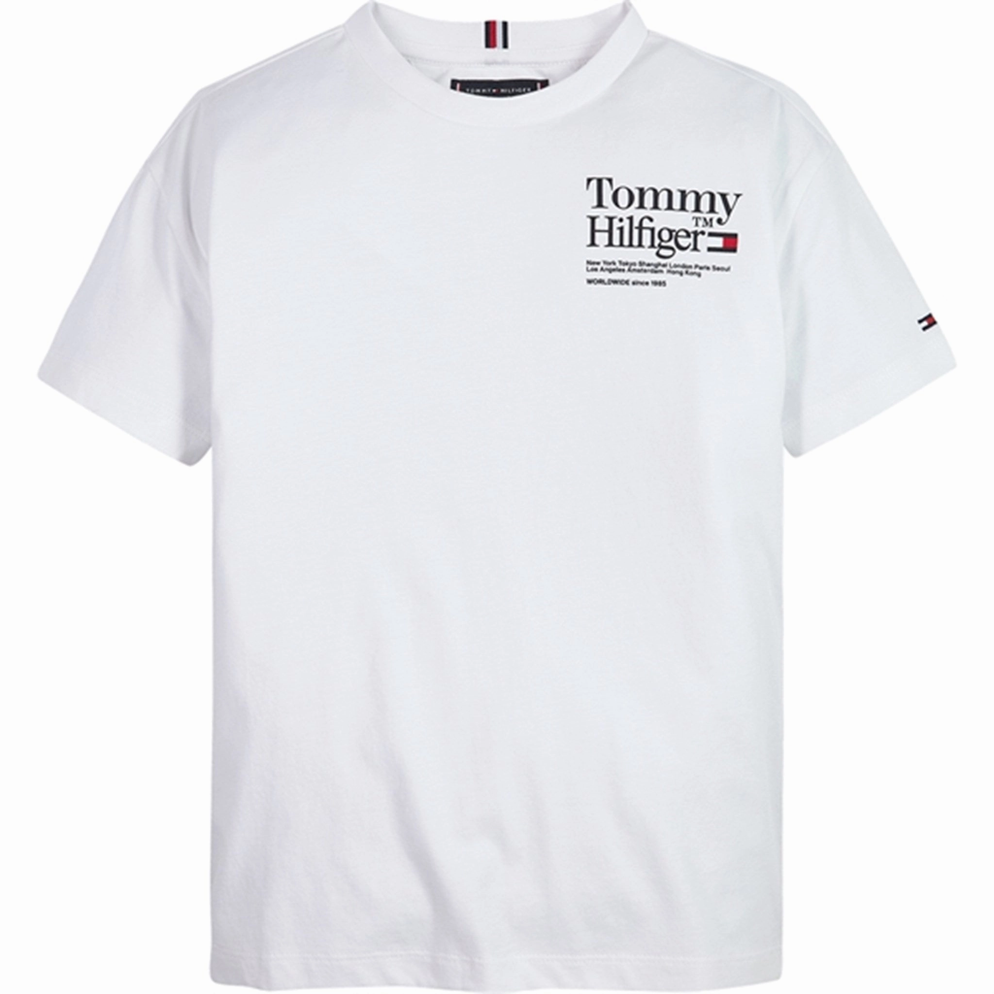 Tommy Hilfiger Timeless Tommy T-shirt White Ultimate Wear