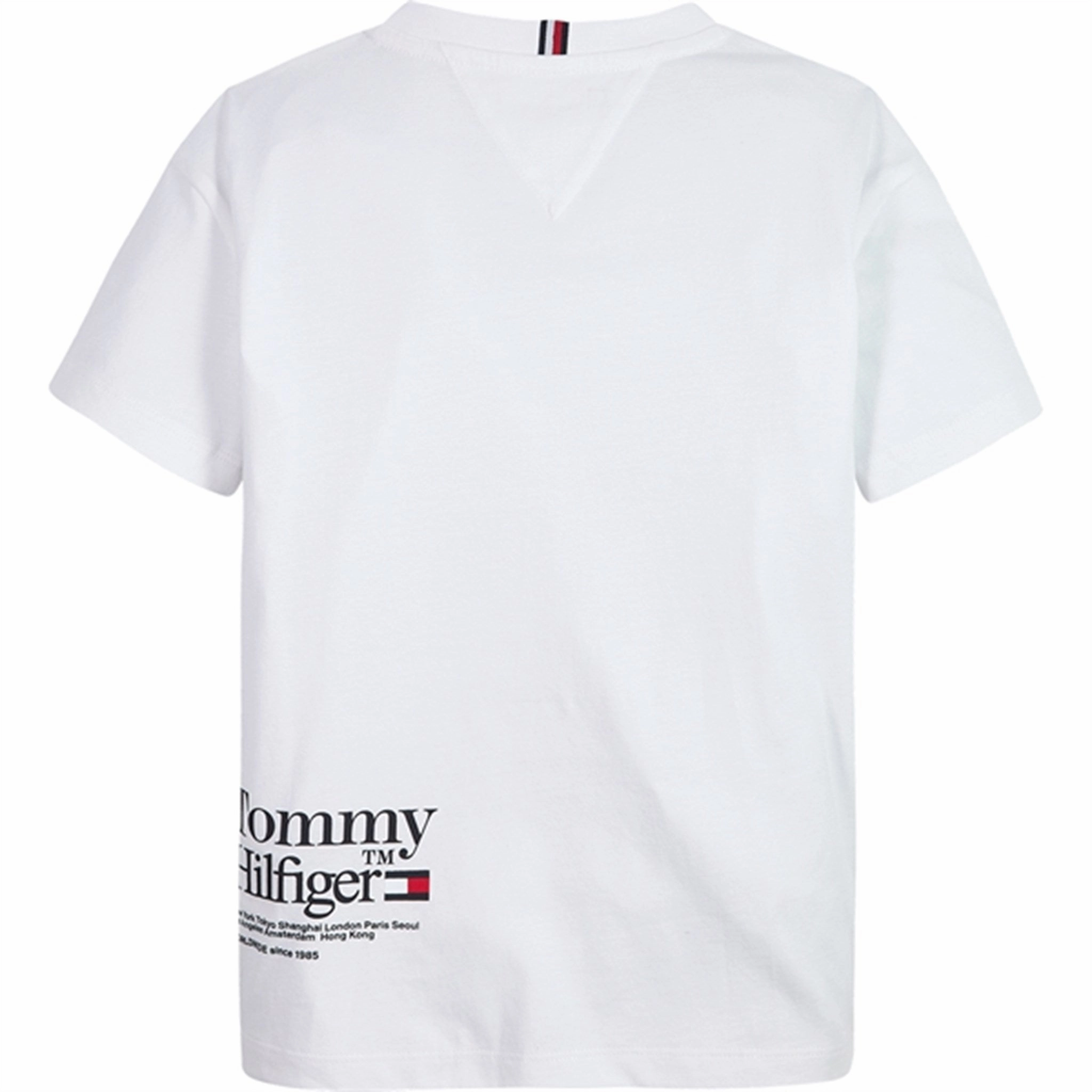 Tommy Hilfiger Timeless Tommy T-shirt White Effortless Wearable All-Day Wear